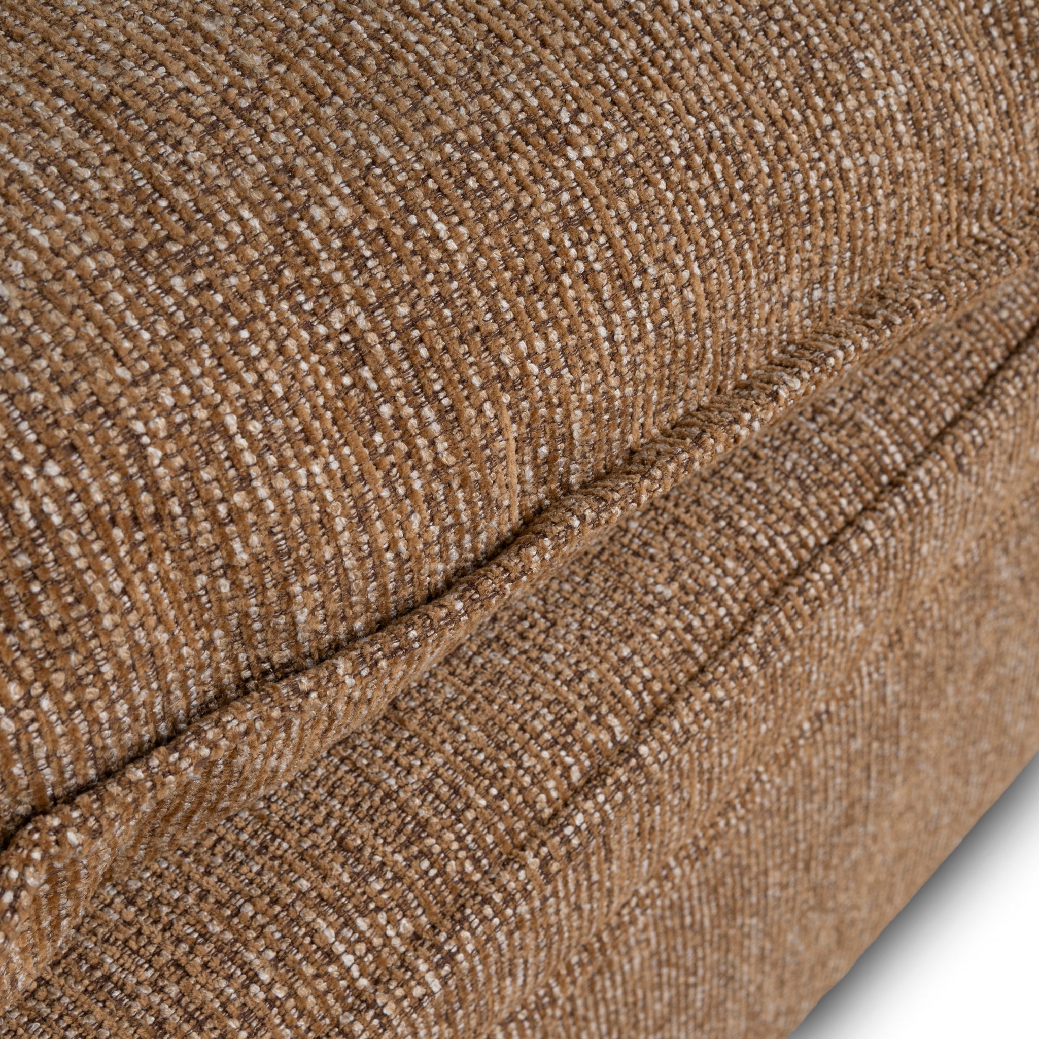 2 Seater Fabric Sofa - Almond Brown