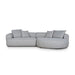 Right Chaise Sofa - Chrome Grey - image 2