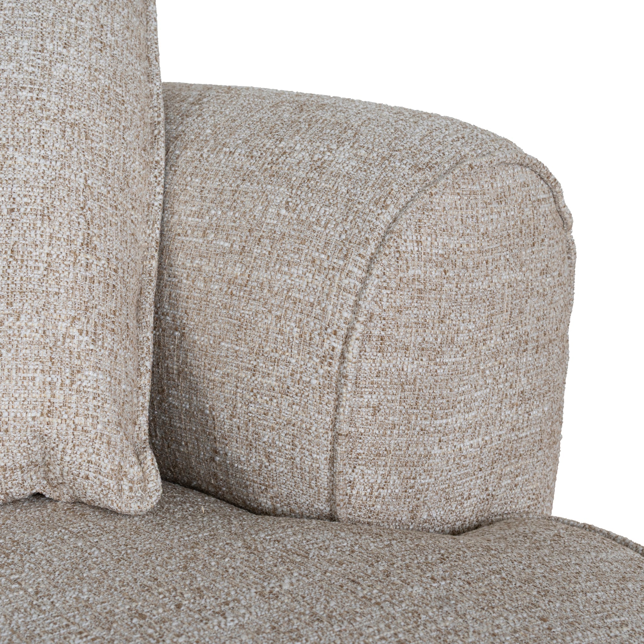 CLC10447-KJ Right Chaise Sofa - Pale Beige