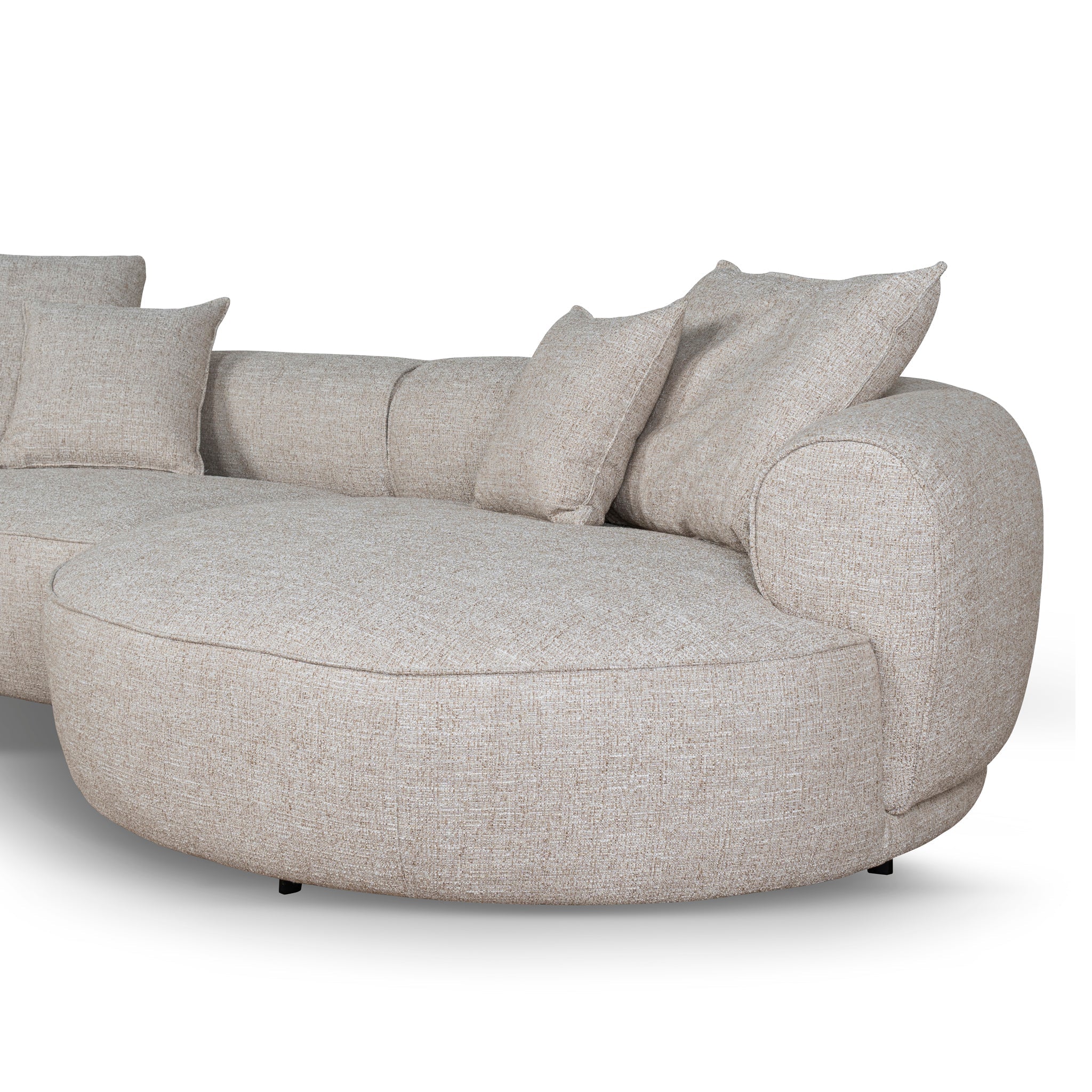 CLC10447-KJ Right Chaise Sofa - Pale Beige
