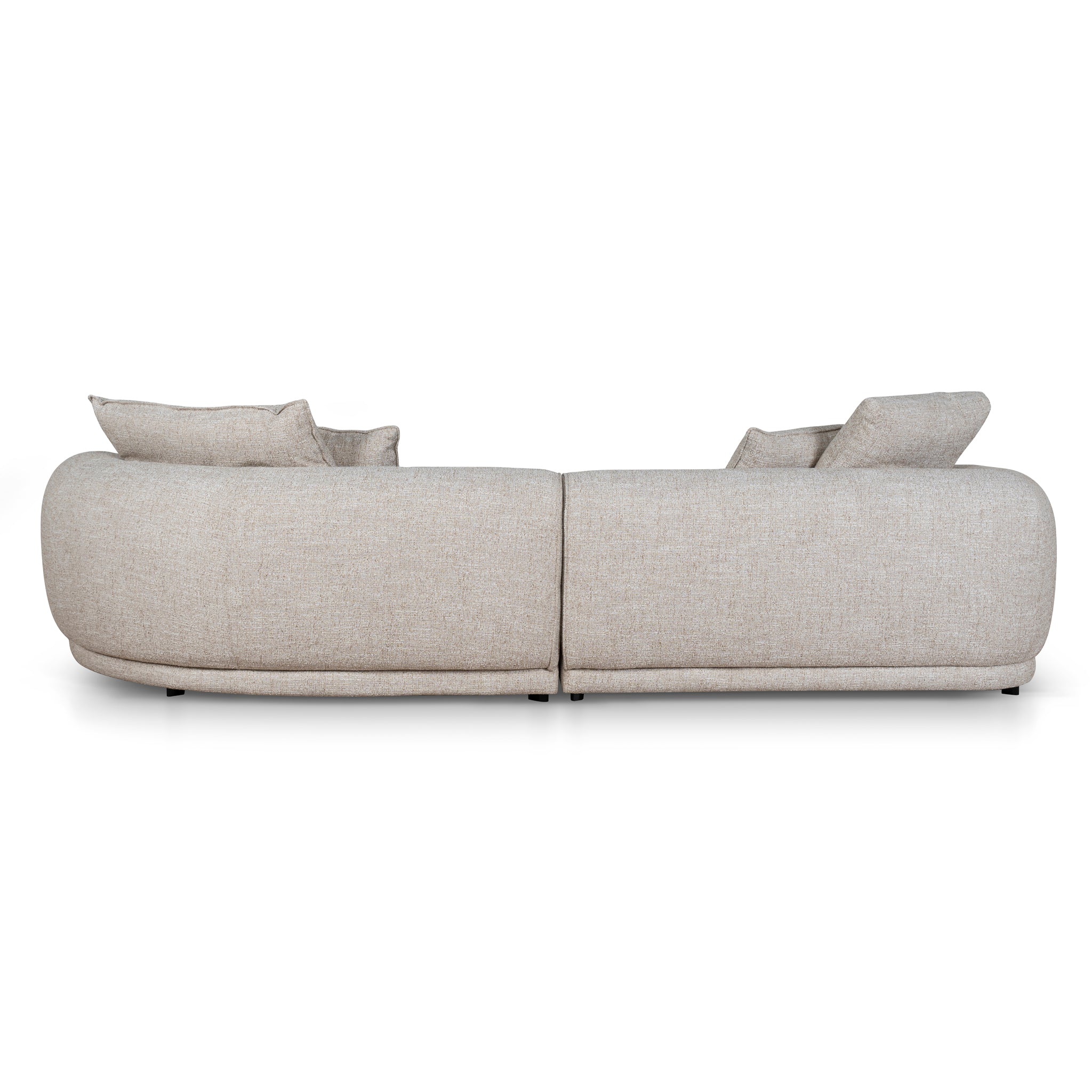 Right Chaise Sofa - Pale Beige - Carina