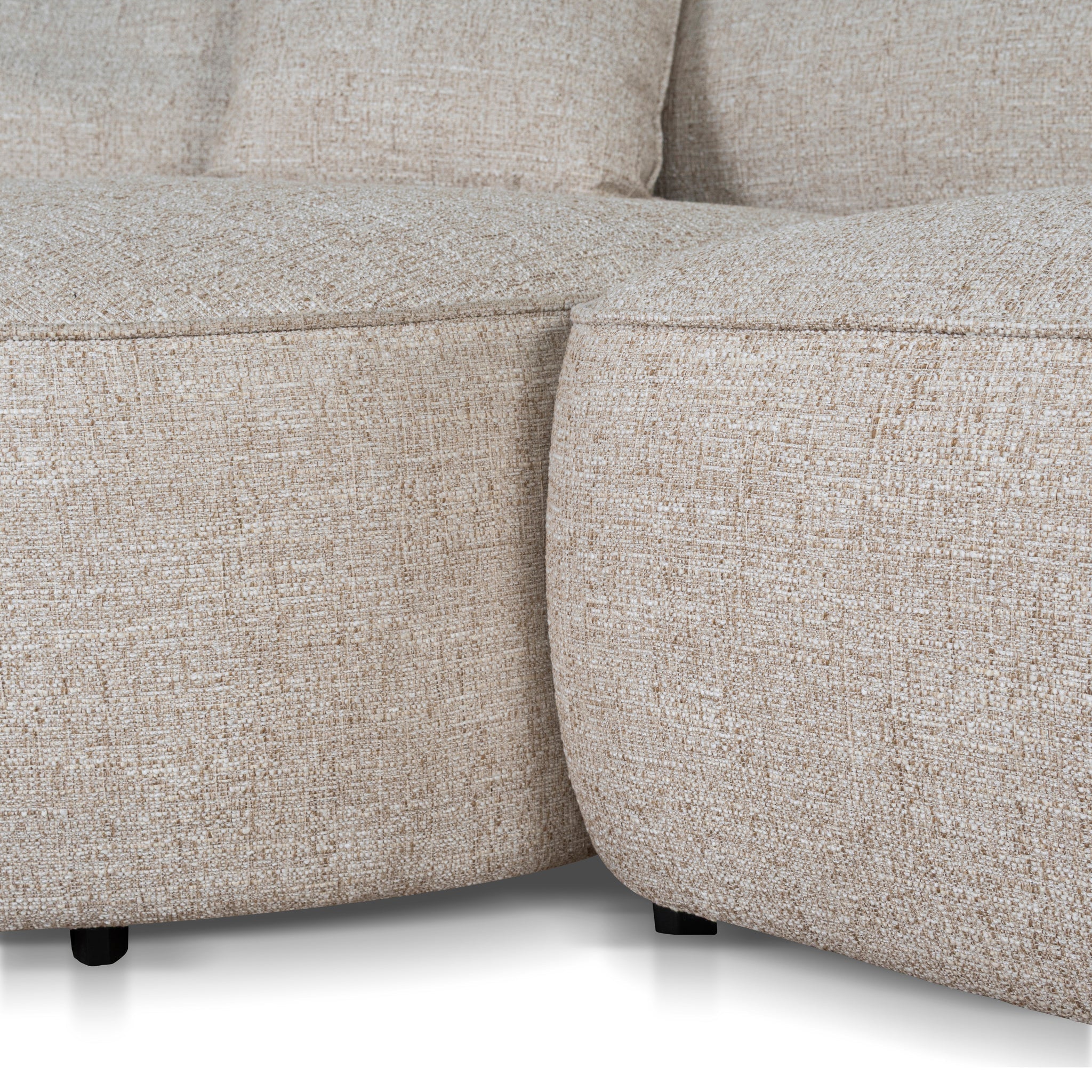 CLC10448-KJ Left Chaise Sofa - Pale Beige