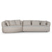 Left Chaise Sofa - Pale Beige - image 2
