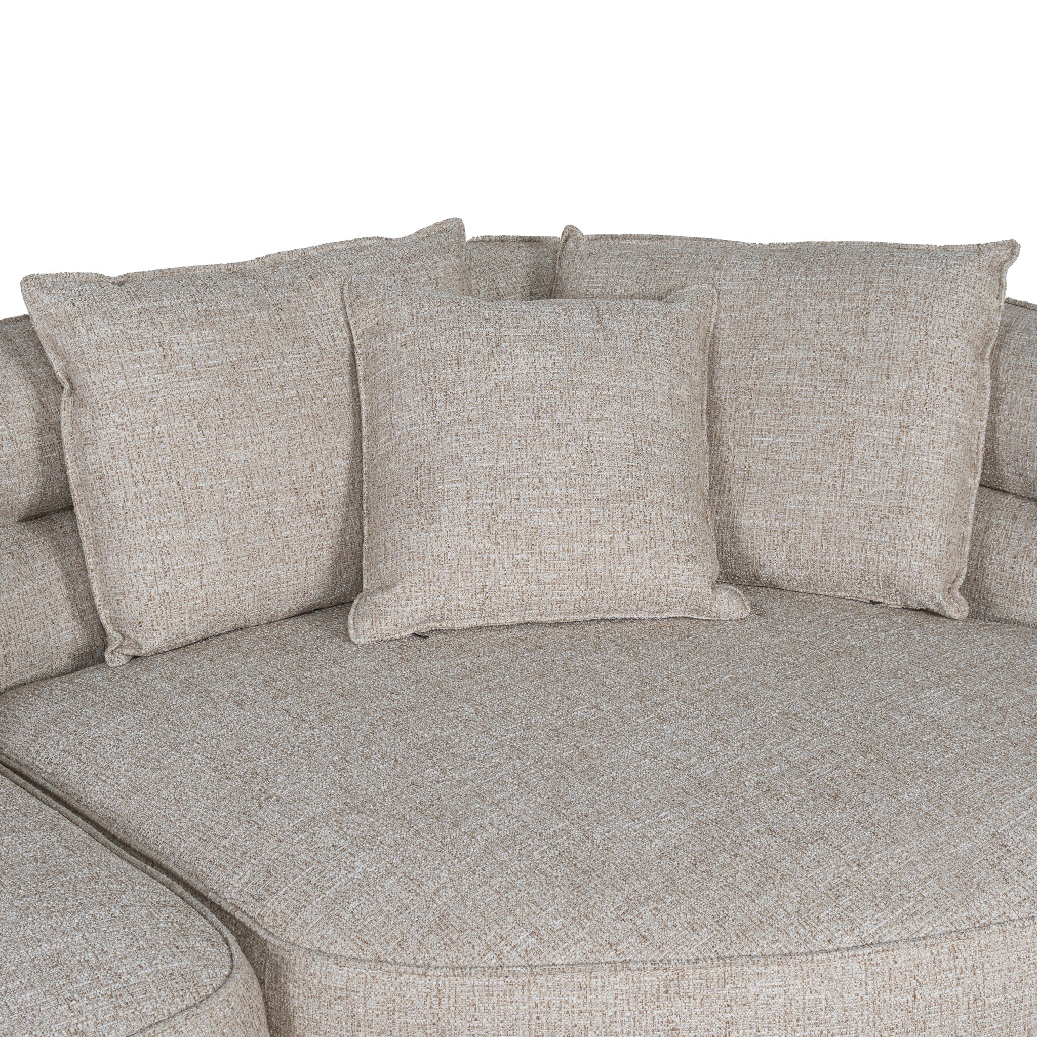 CLC10450-KJ Right Chaise Sofa - Pale Beige