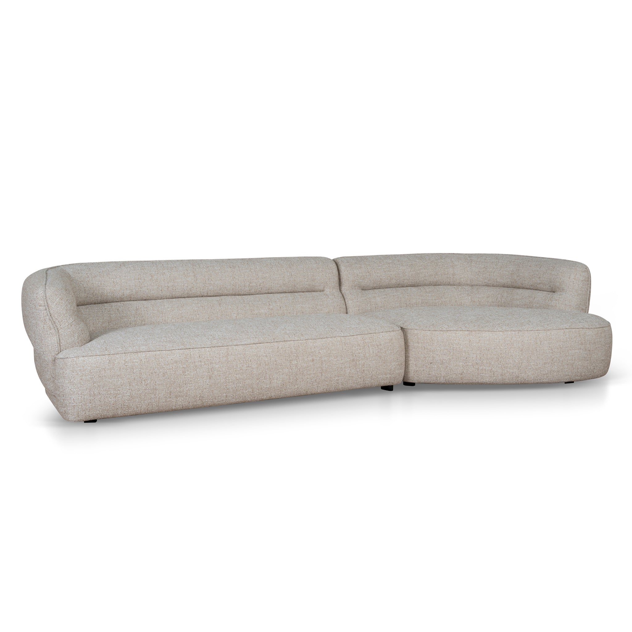 CLC10450-KJ Right Chaise Sofa - Pale Beige