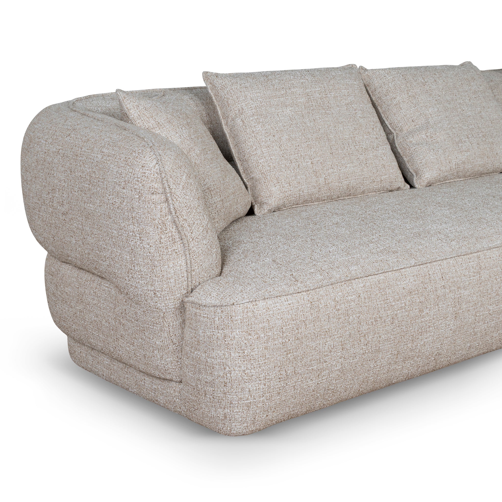 CLC10450-KJ Right Chaise Sofa - Pale Beige