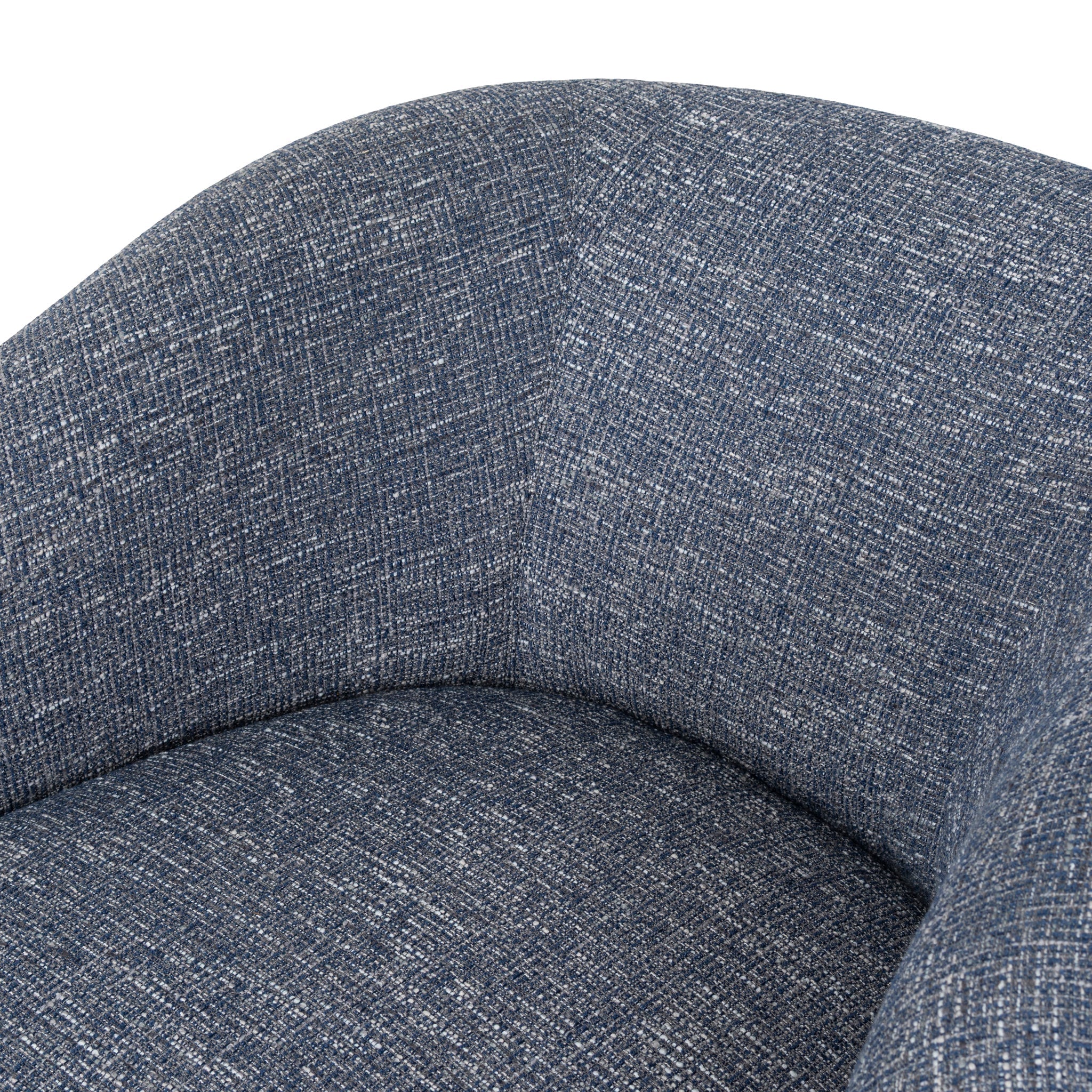 CLC10451-KJ Swivel Armchair - Prussian Blue