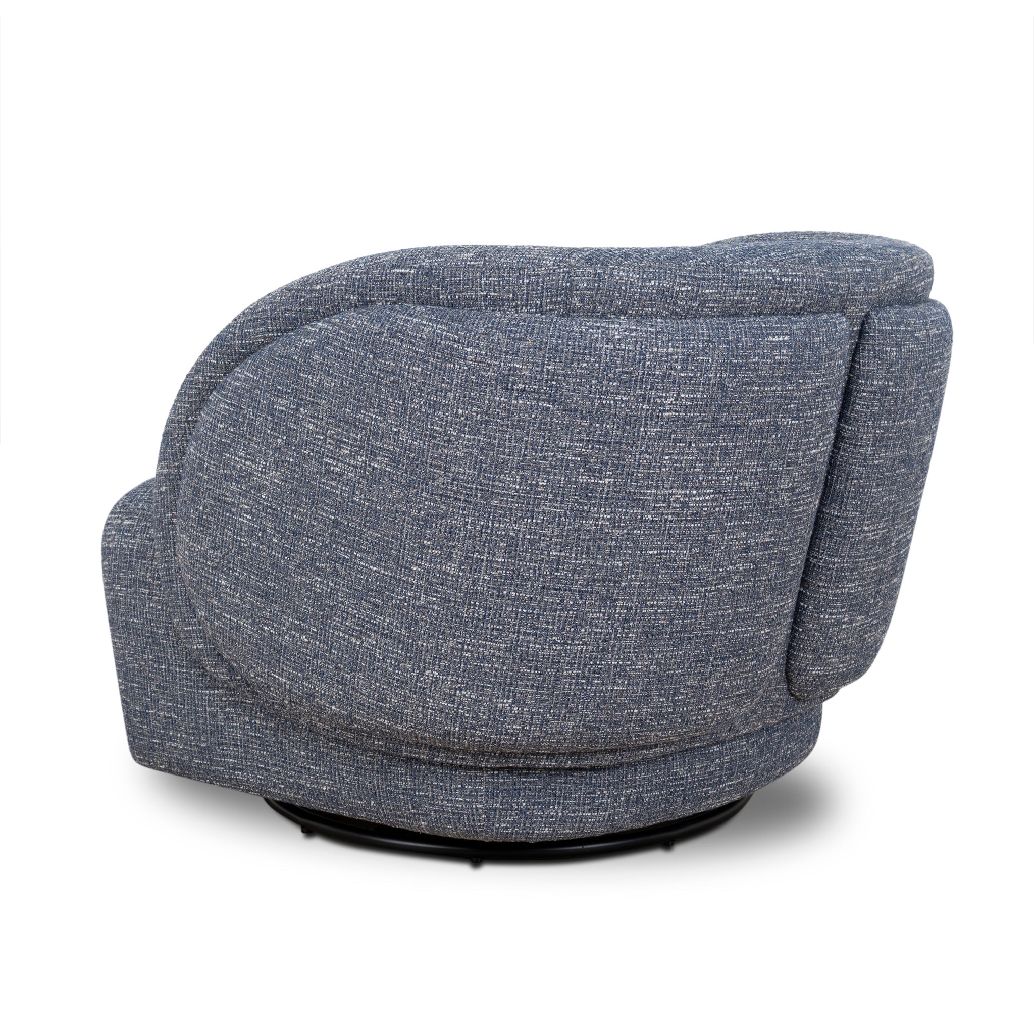 CLC10451-KJ Swivel Armchair - Prussian Blue