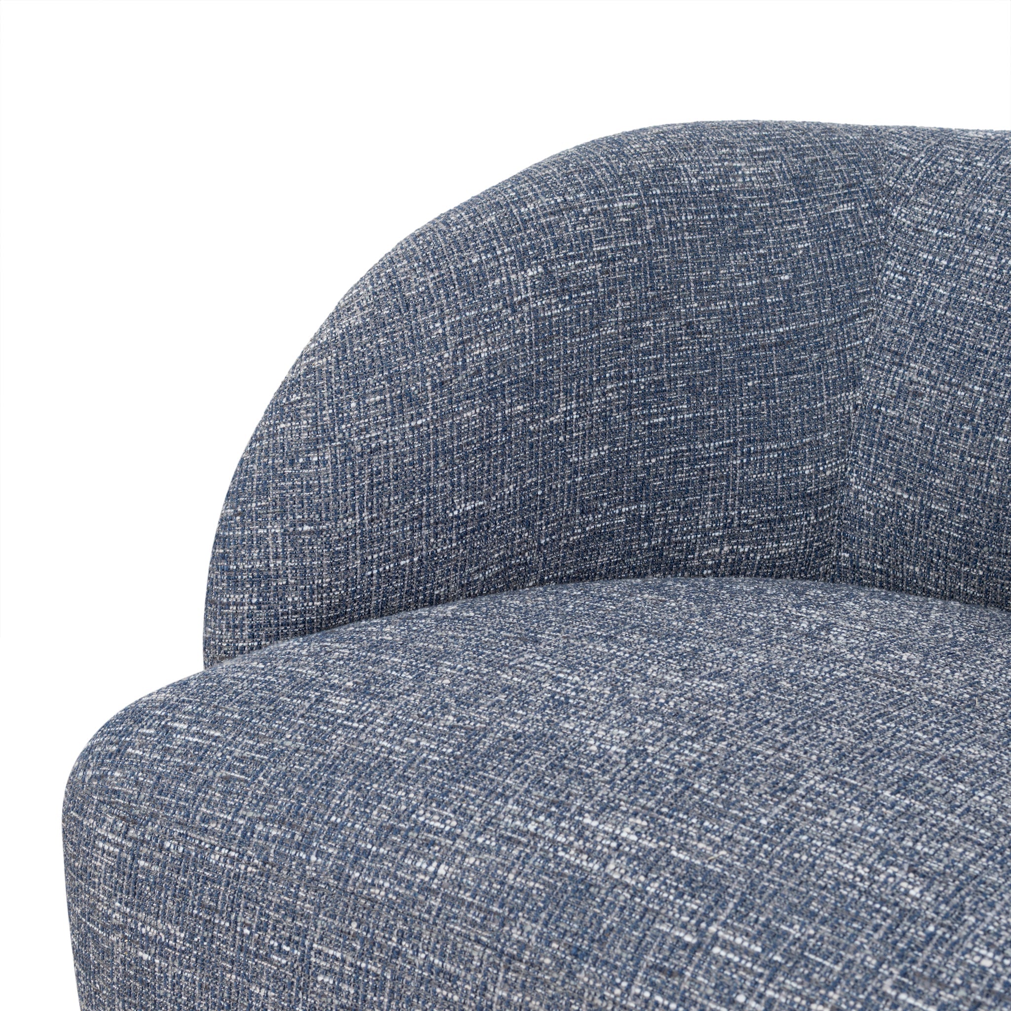 CLC10451-KJ Swivel Armchair - Prussian Blue