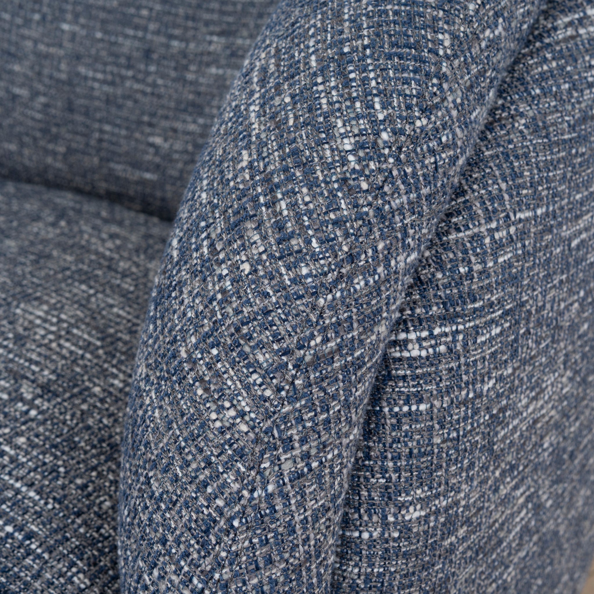 CLC10451-KJ Swivel Armchair - Prussian Blue