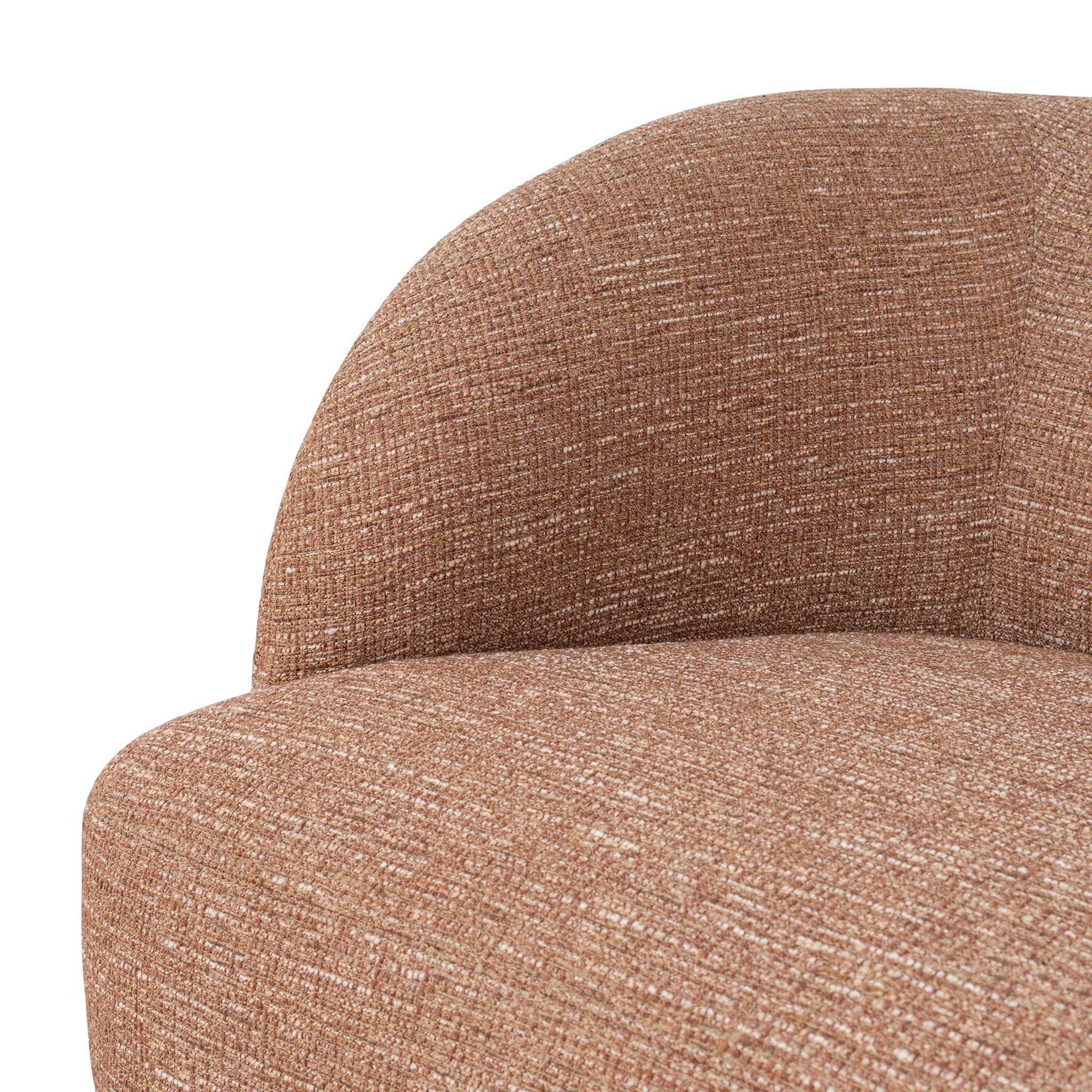 CLC10452-KJ Swivel Armchair - Russet Brown