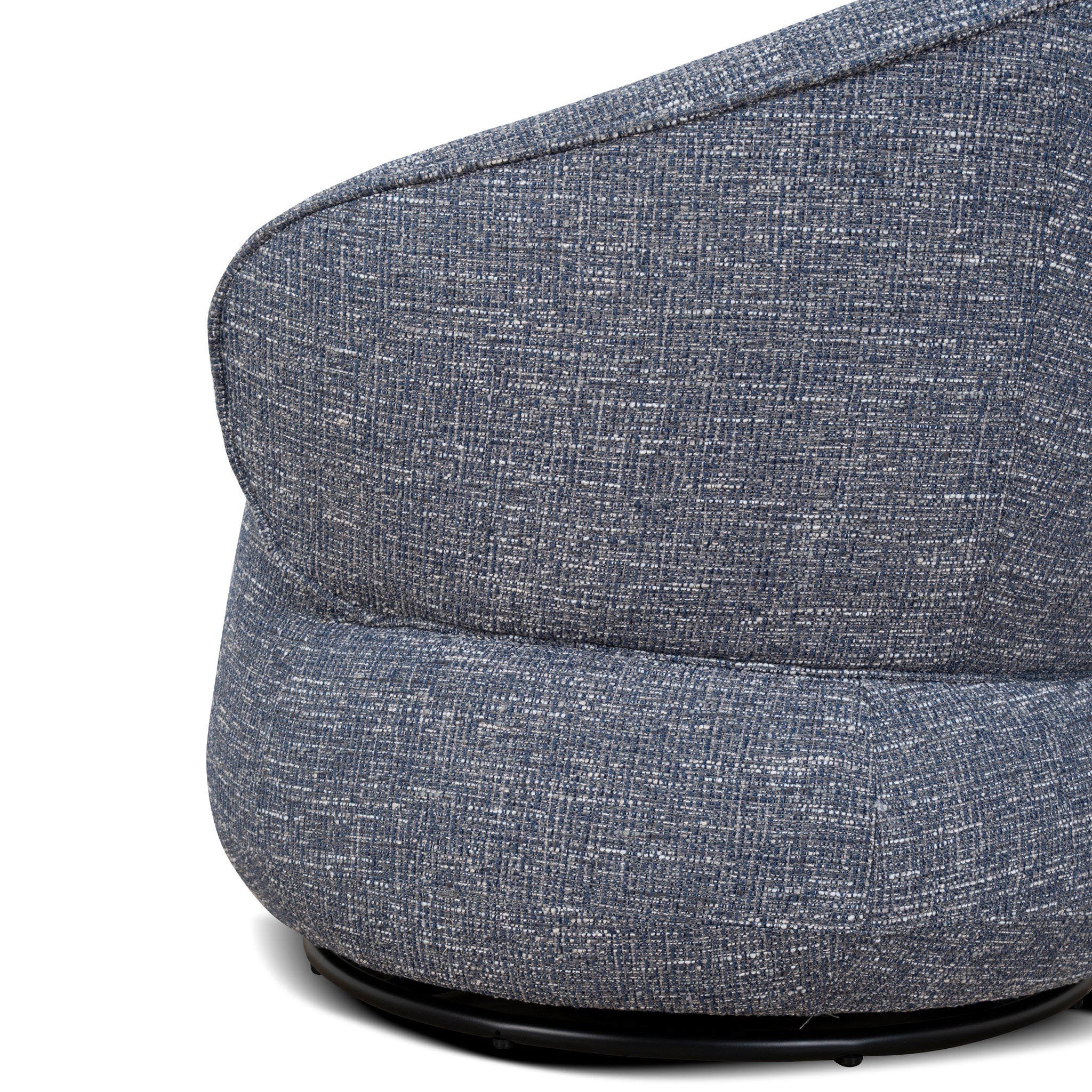 CLC10458-KJ Swivel Armchair - Prussian Blue