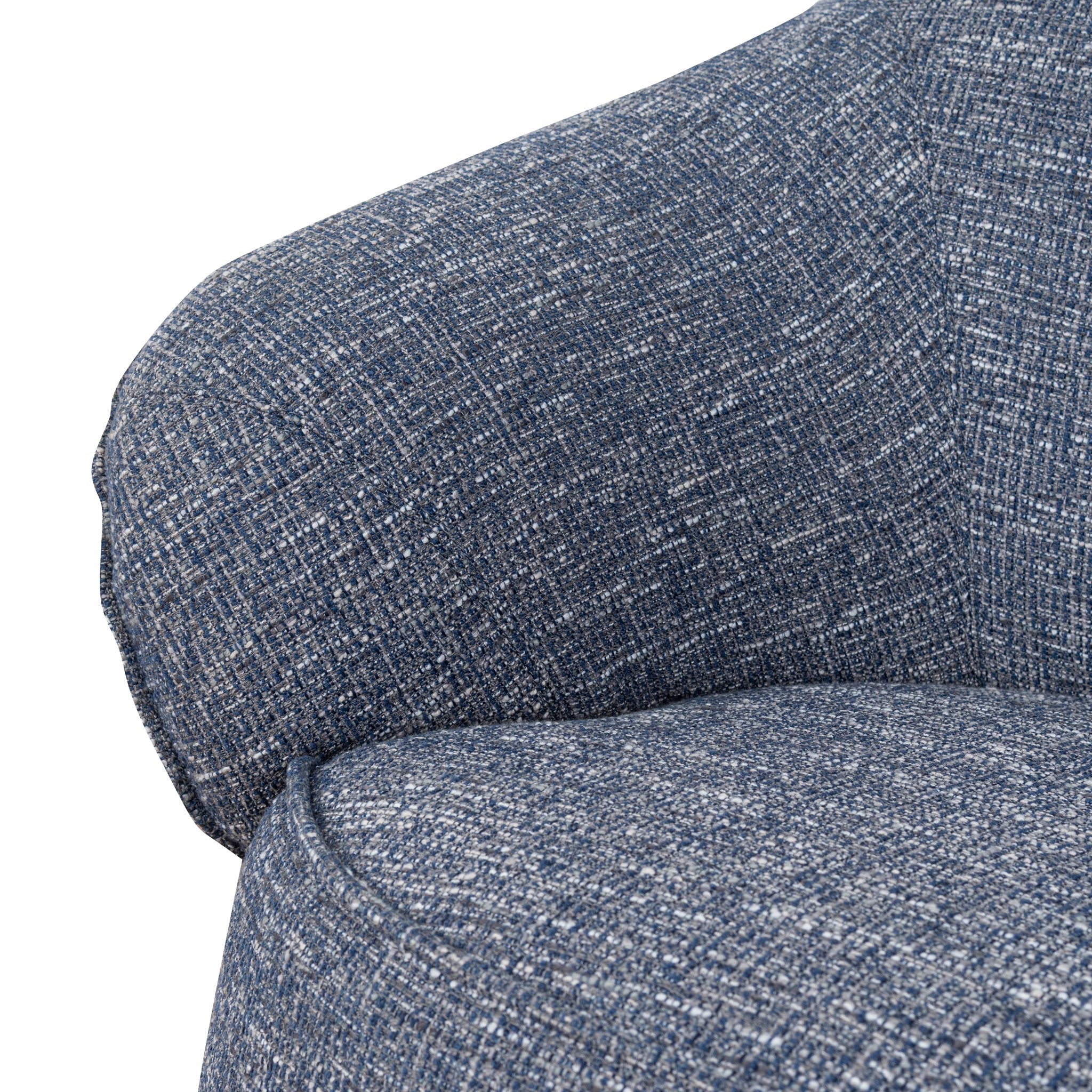 CLC10458-KJ Swivel Armchair - Prussian Blue