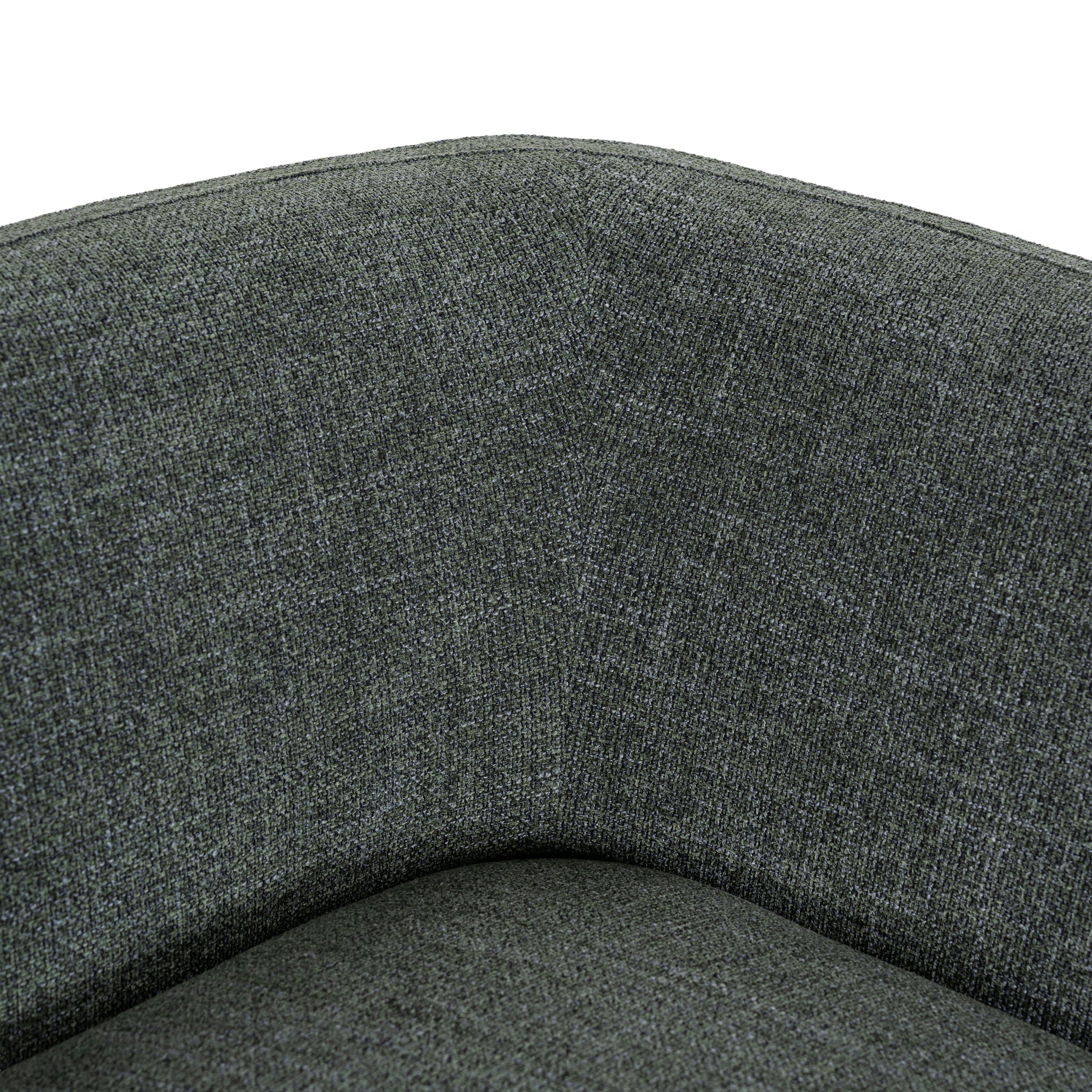 CLC10471-KSO Left Chaise Modular Sofa - Moss Green