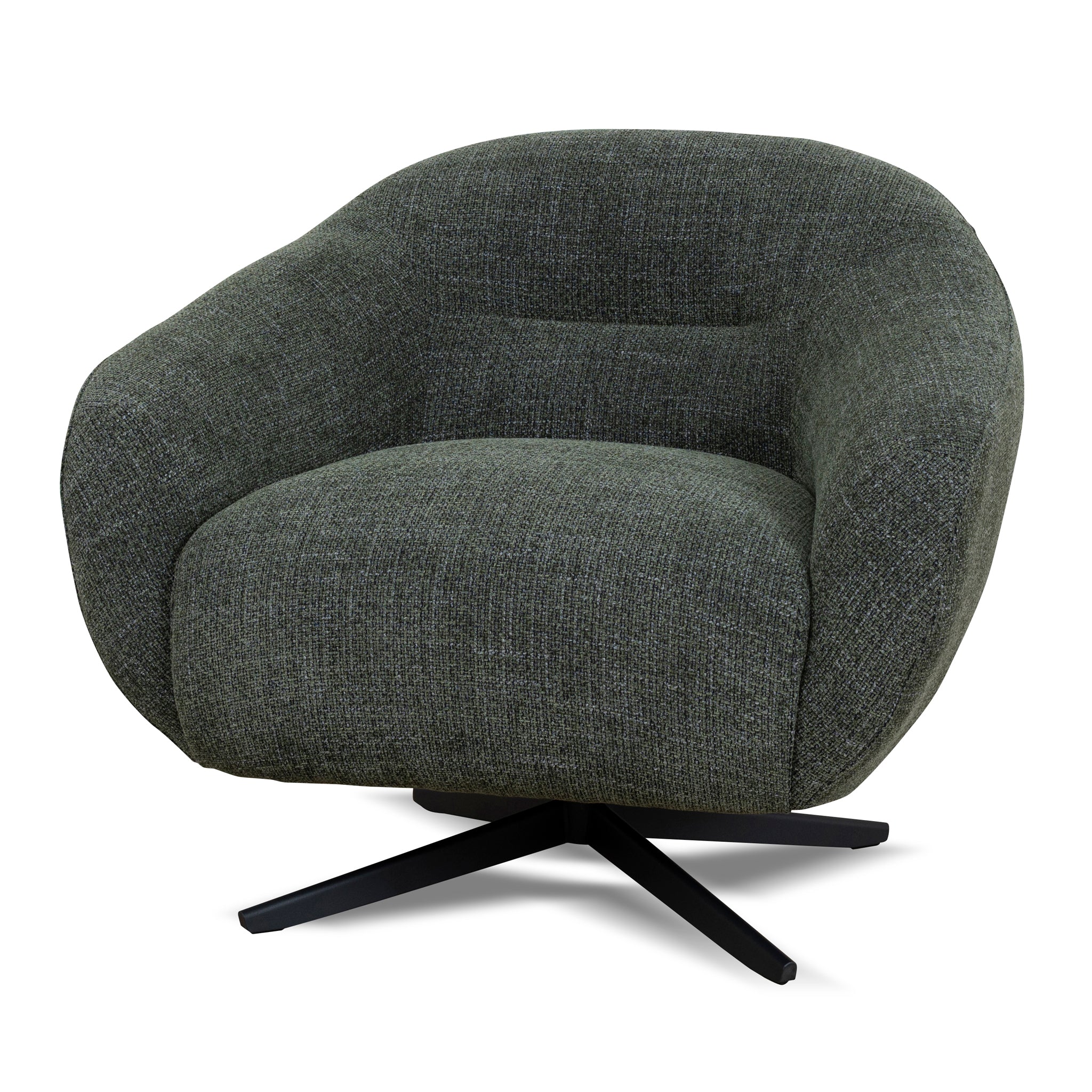 CLC10473-KSO Swivel Armchair - Moss Green