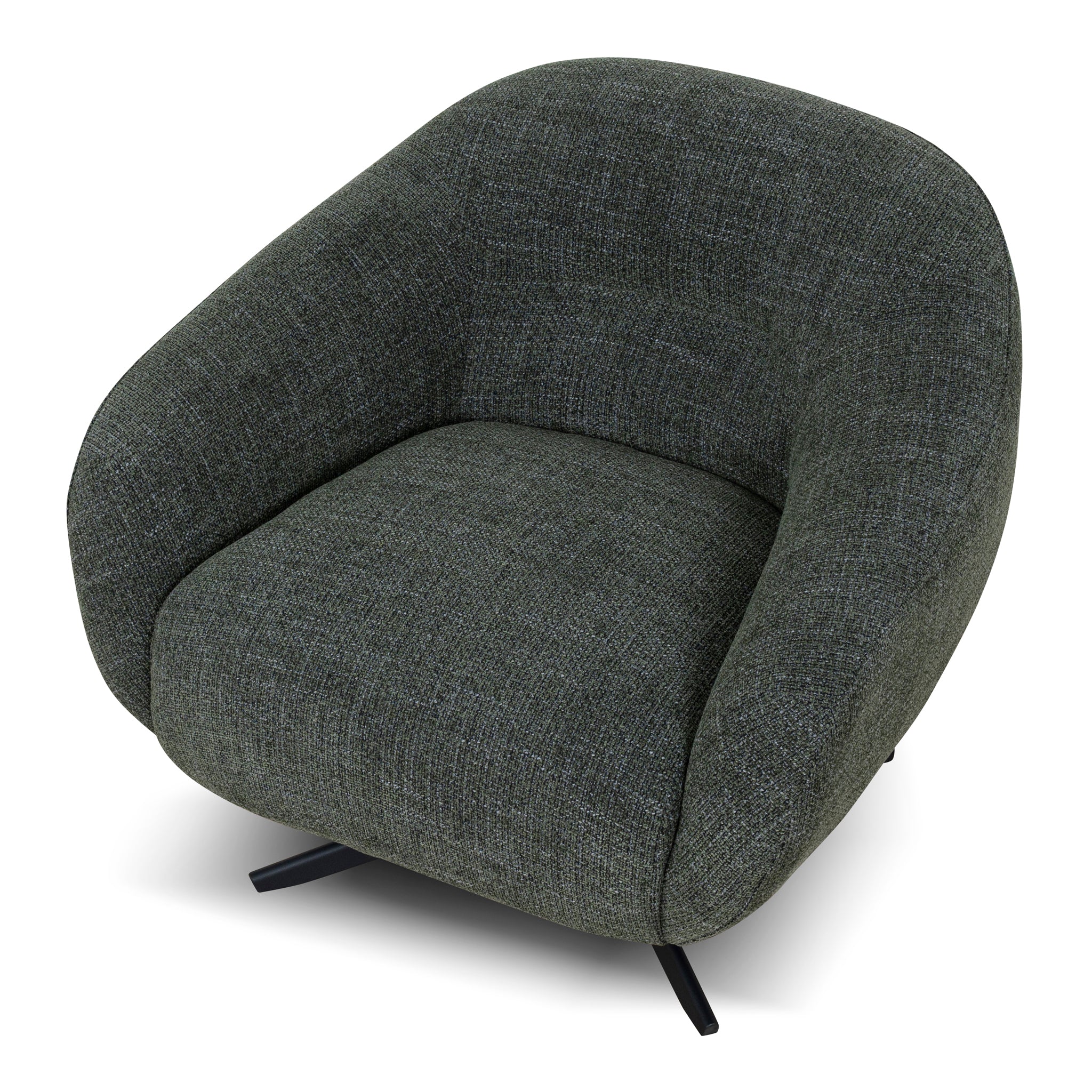 CLC10473-KSO Swivel Armchair - Moss Green