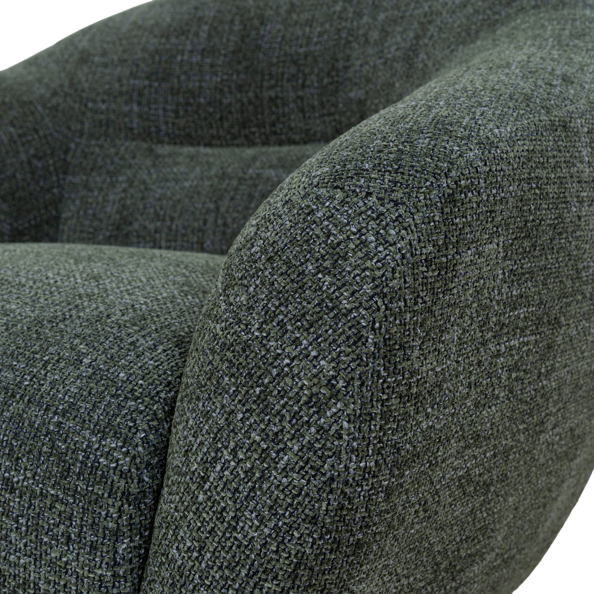 CLC10473-KSO Swivel Armchair - Moss Green