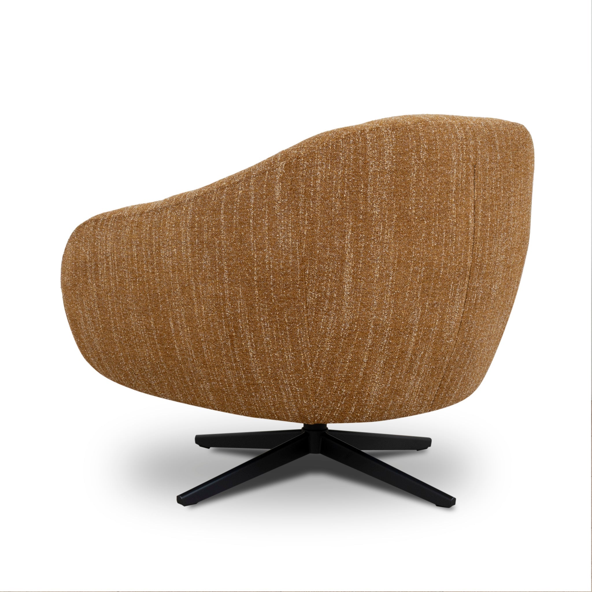 Swivel Armchair - Ginger Brown - Arlo