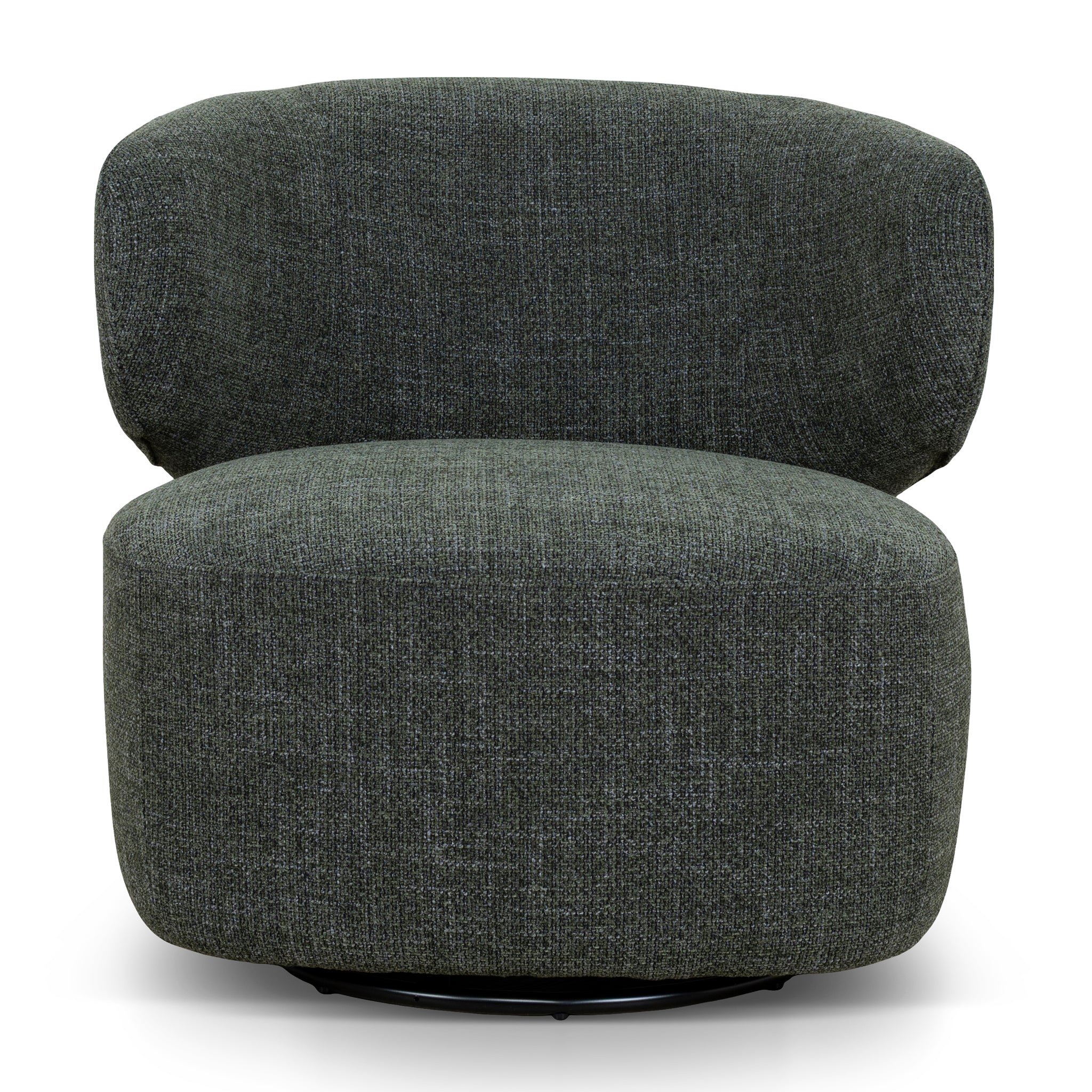 CLC10477-KSO Swivel Armchair - Moss Green
