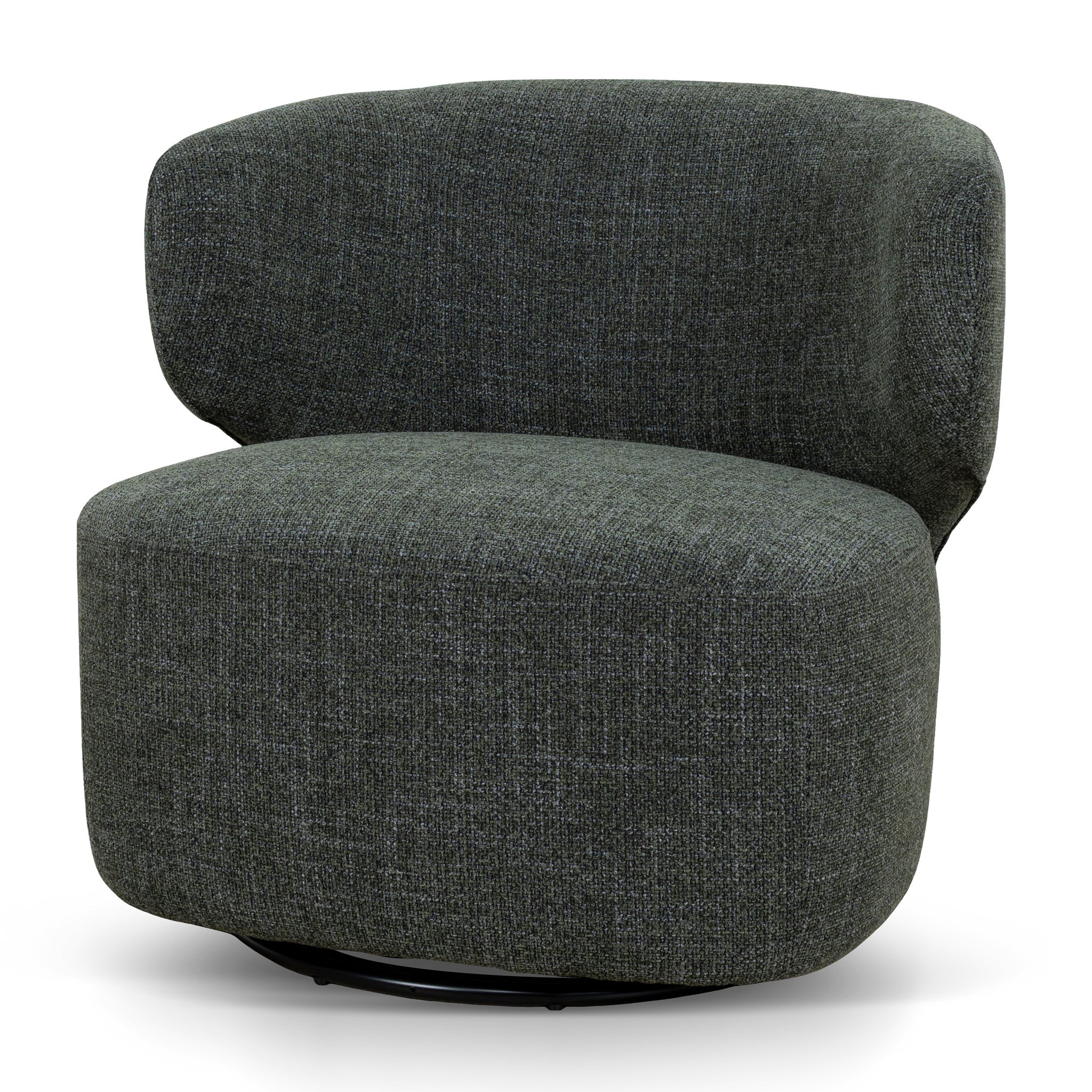 CLC10477-KSO Swivel Armchair - Moss Green