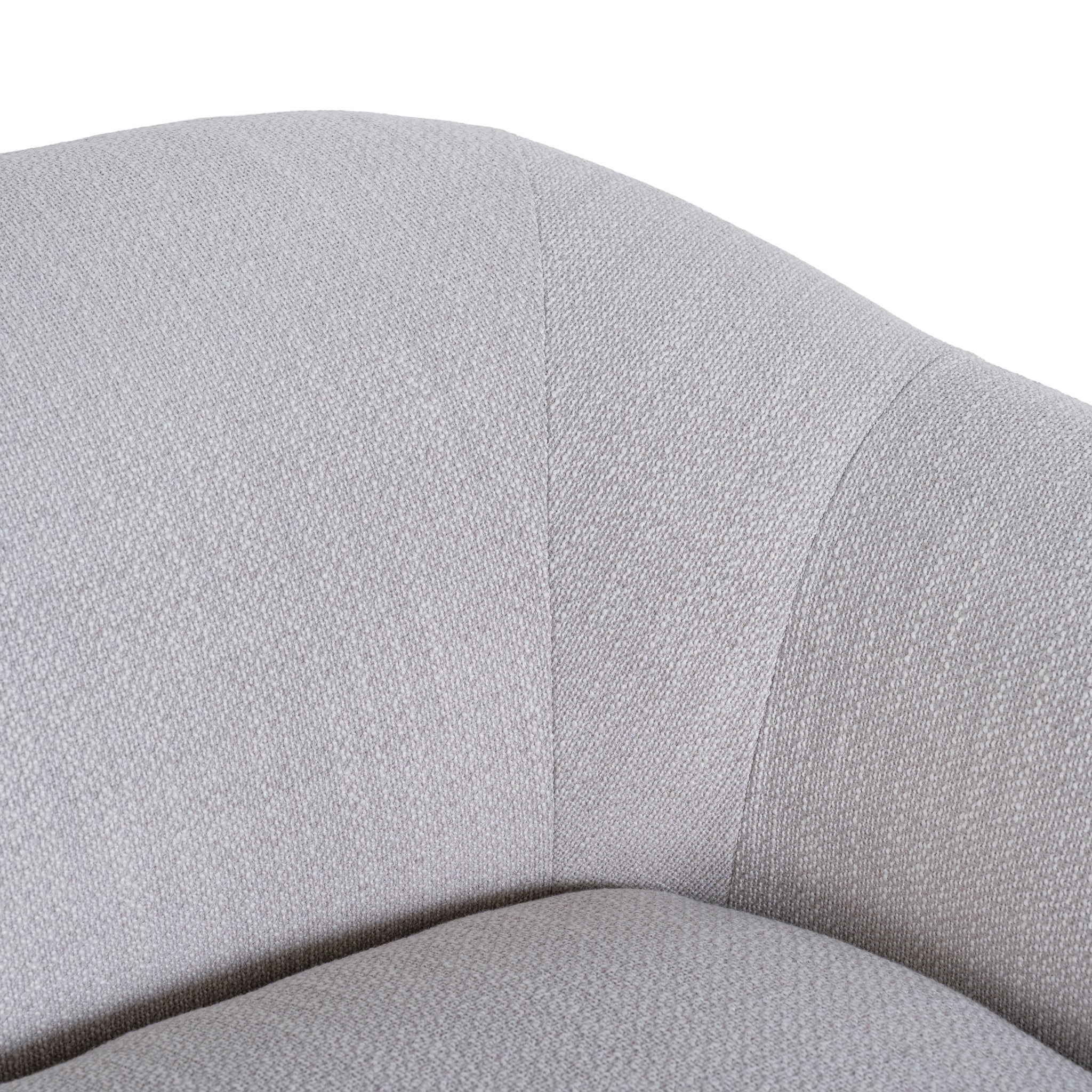 CLC10482-KSO Extended Corner Fabric Sofa - Taupe Beige