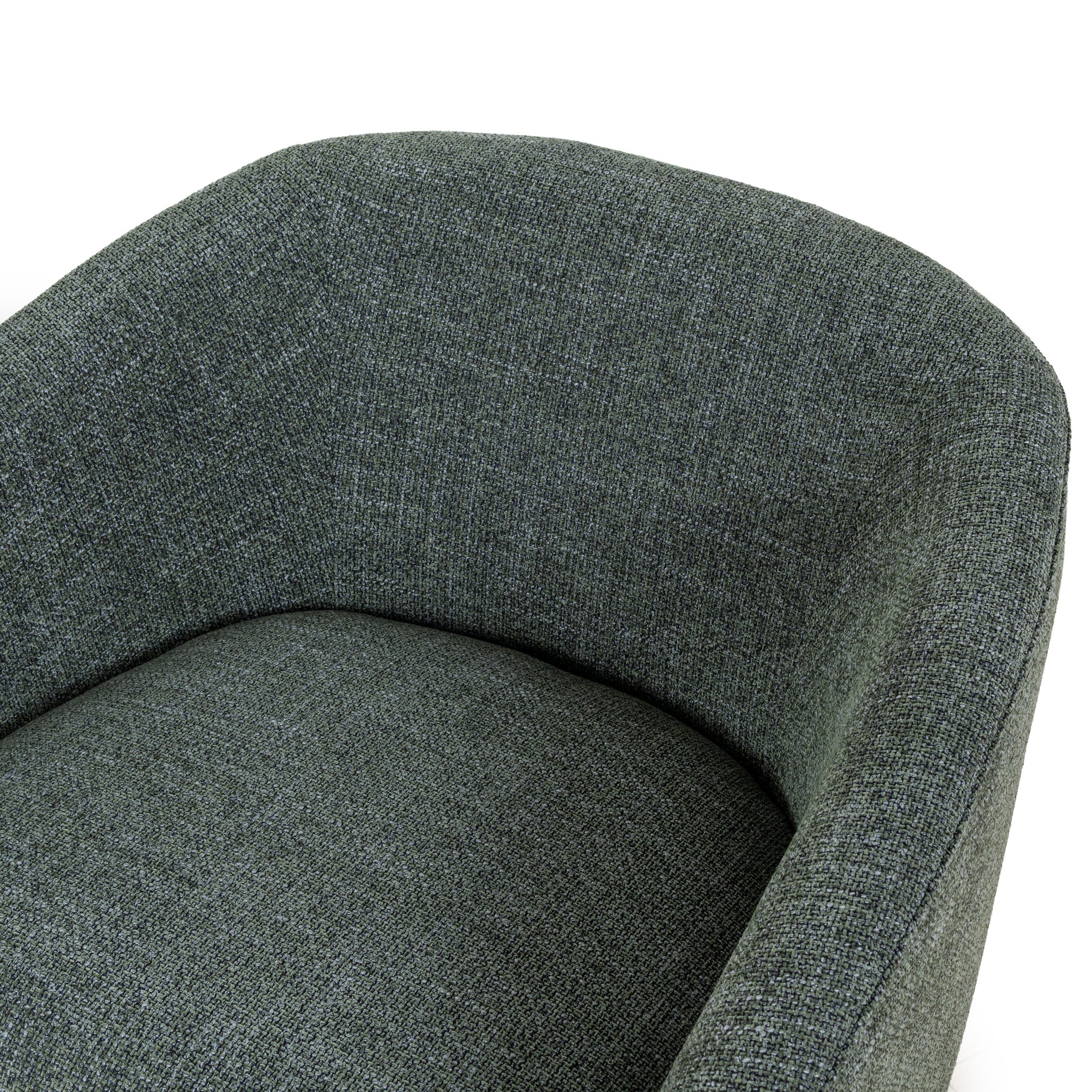 CLC10483-KSO Swivel Armchair - Moss Green