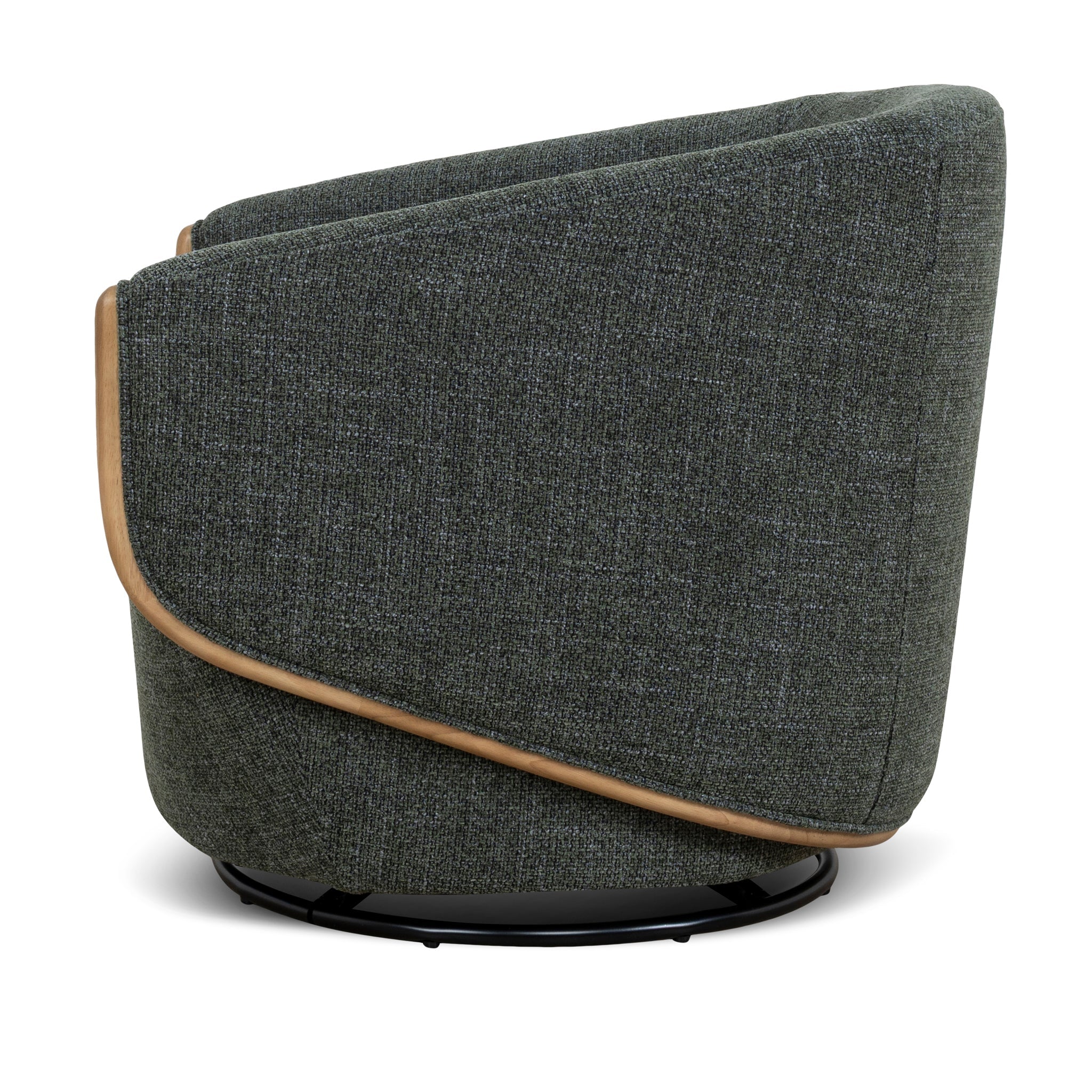 CLC10483-KSO Swivel Armchair - Moss Green
