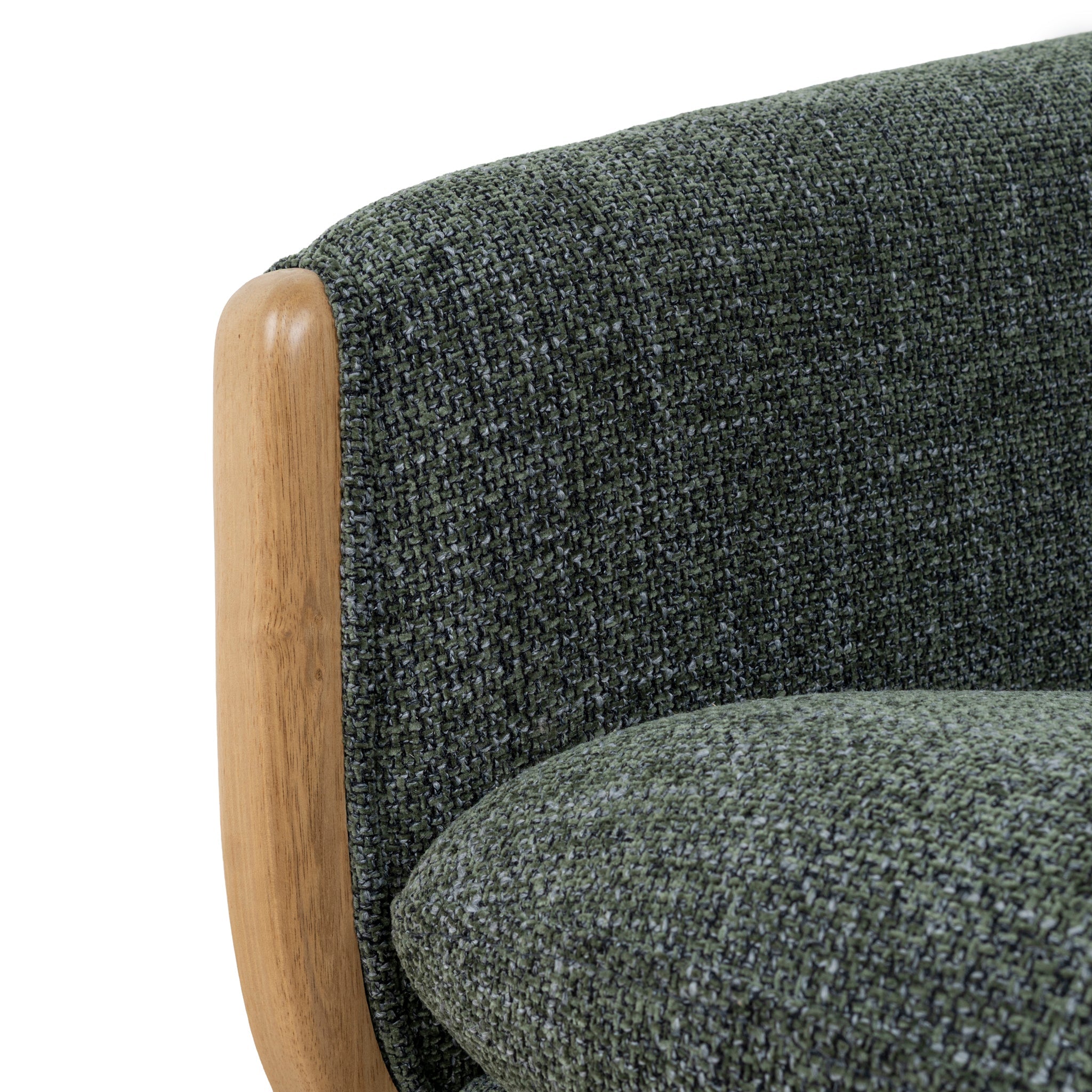 CLC10483-KSO Swivel Armchair - Moss Green