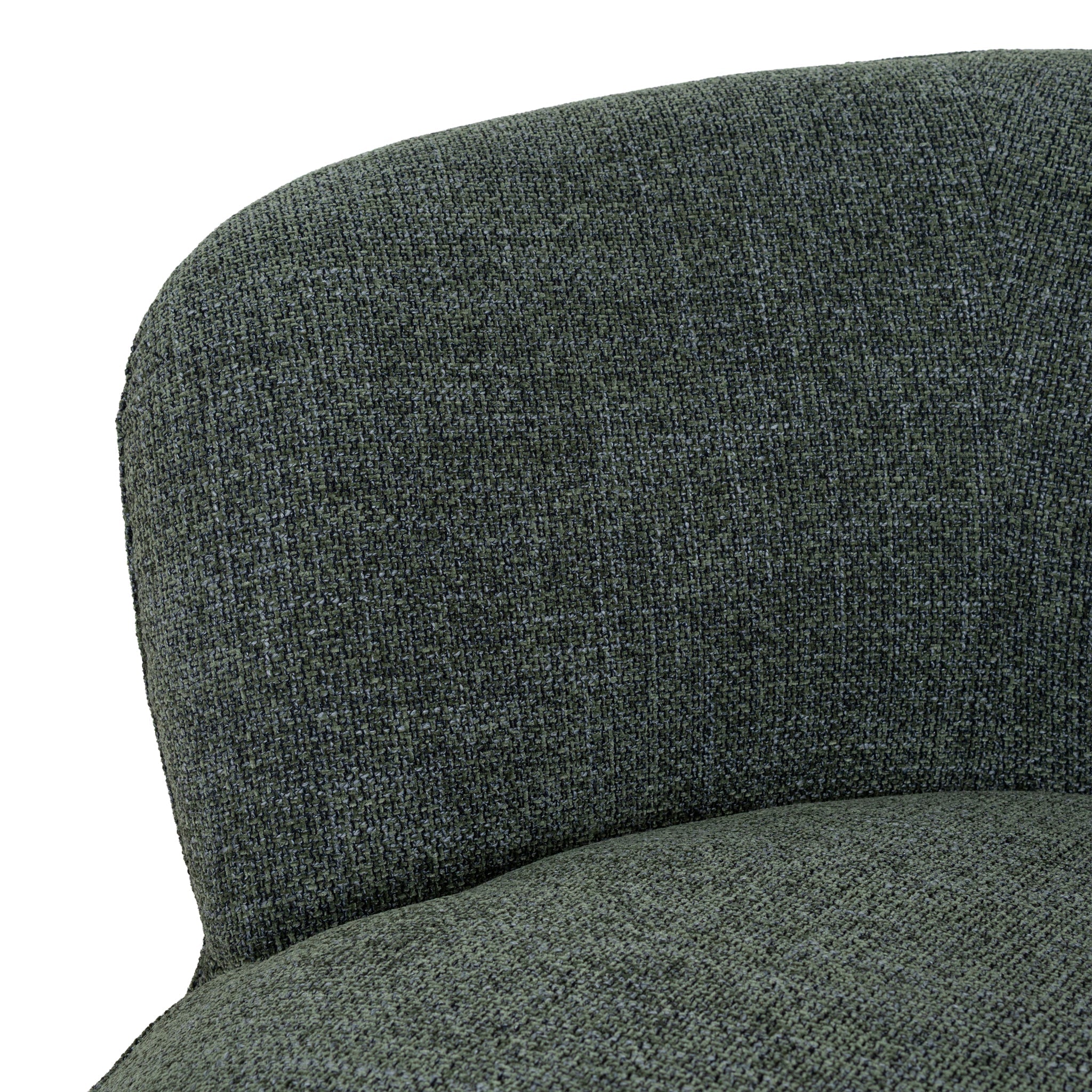 Swivel Lounge Chair - Moss Green