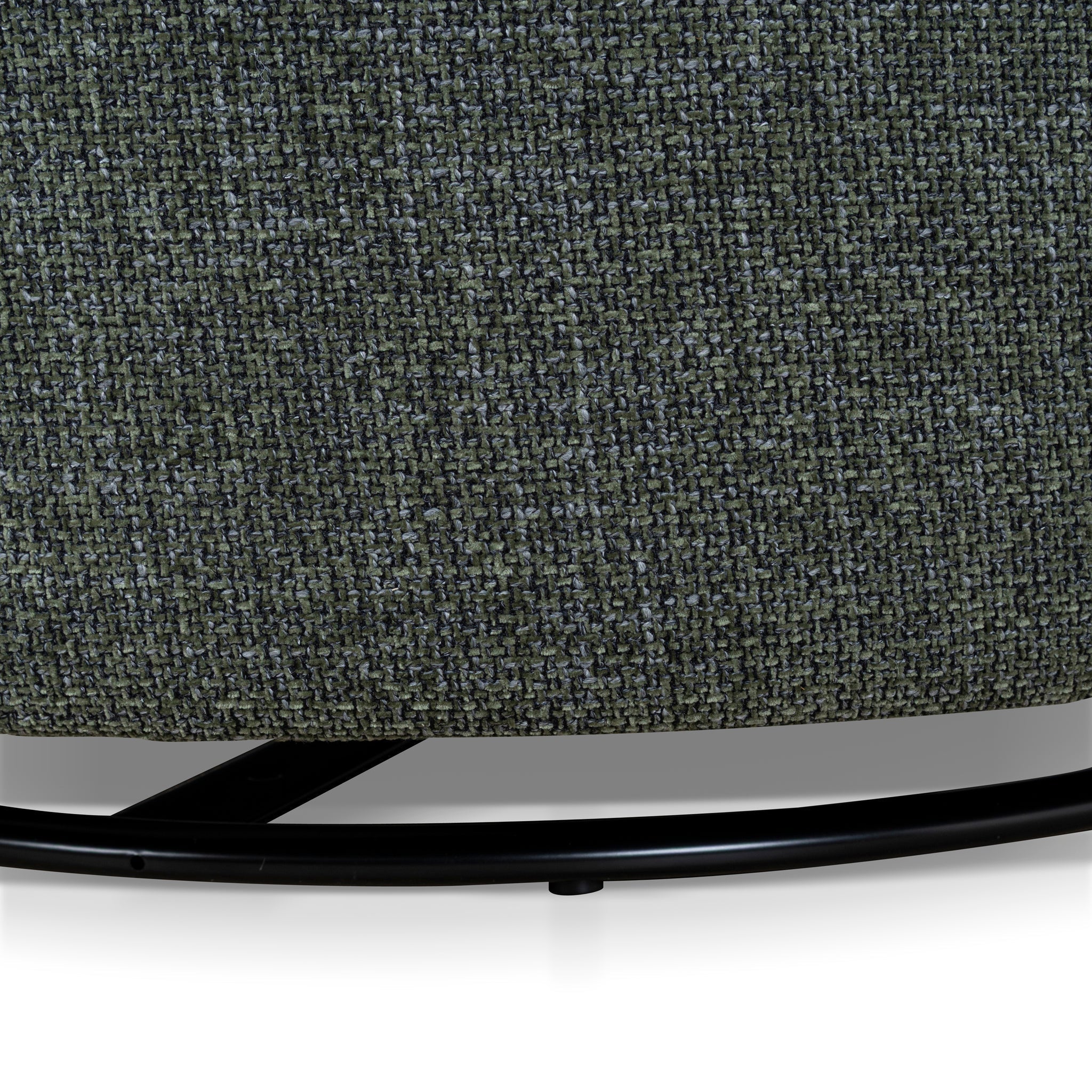 Swivel Lounge Chair - Moss Green