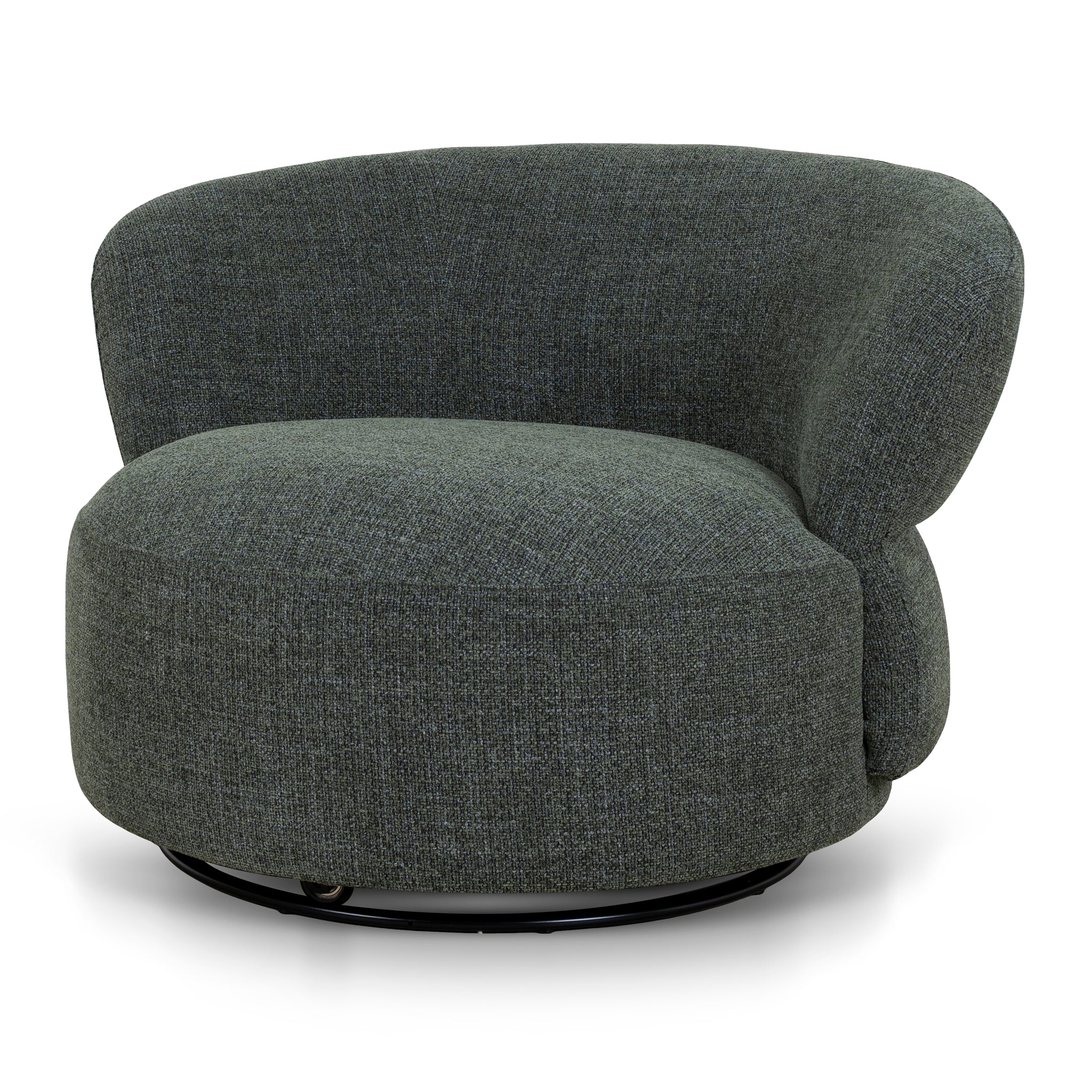 CLC10484-KSO Swivel Lounge Chair - Moss Green