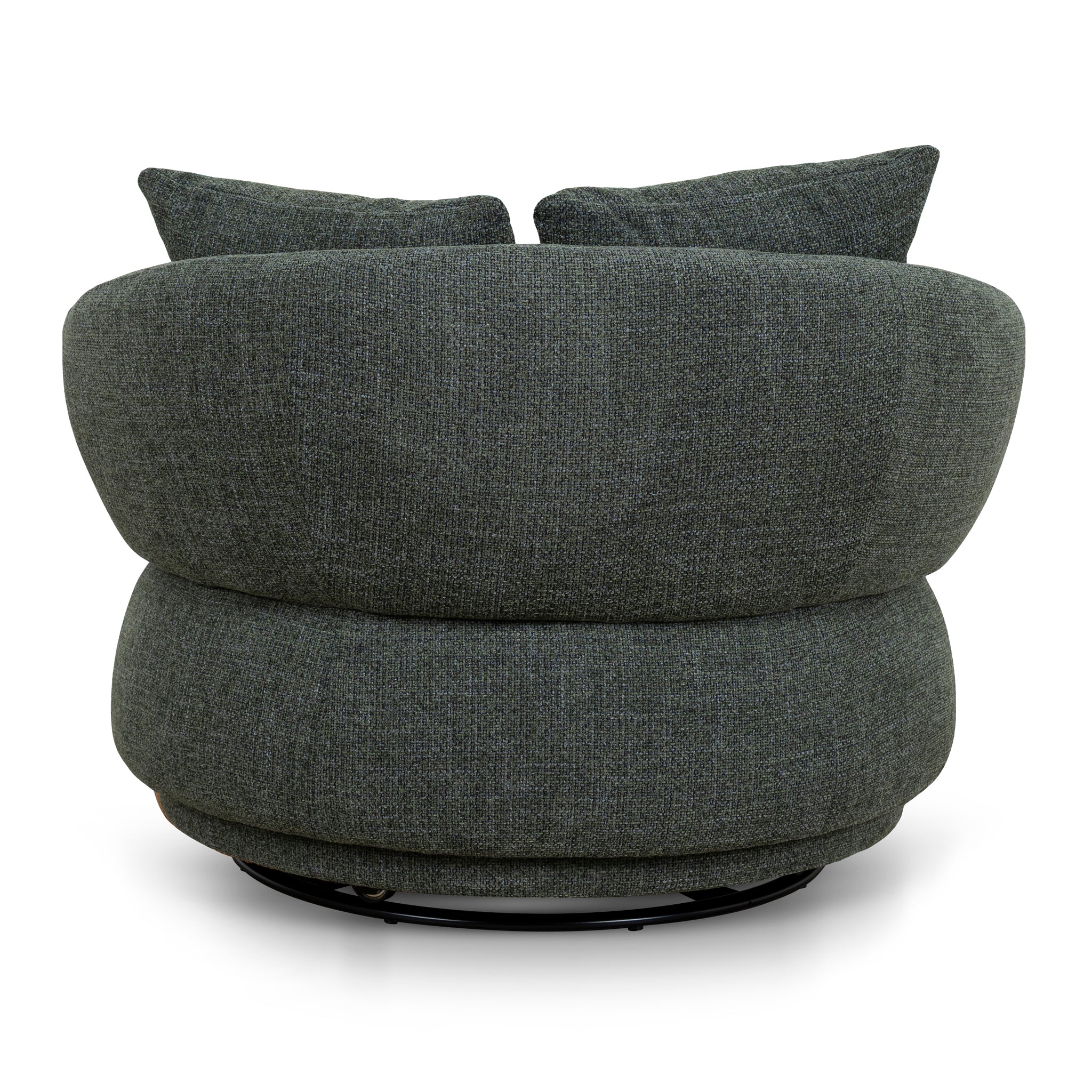 Swivel Lounge Chair - Moss Green
