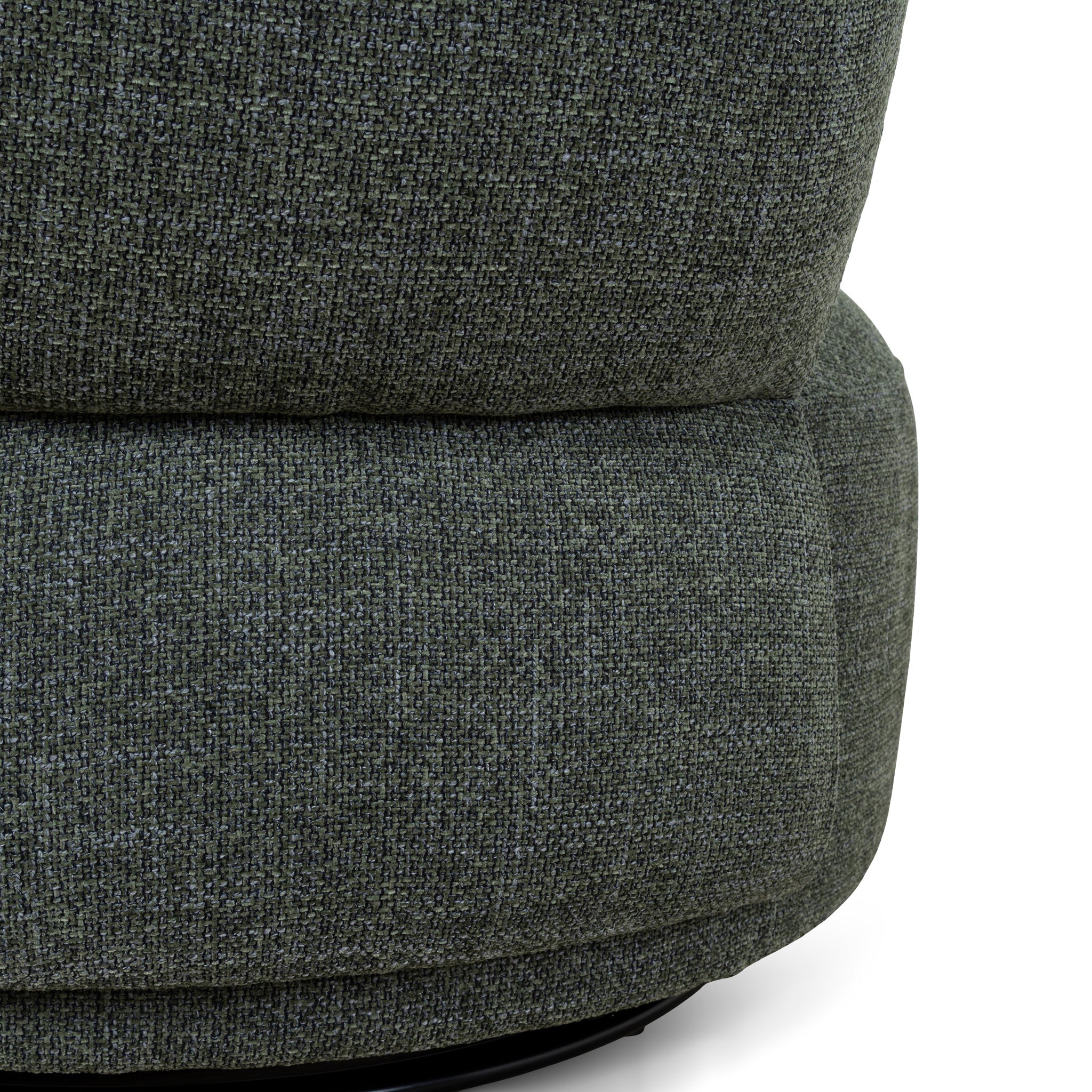 Swivel Lounge Chair - Moss Green