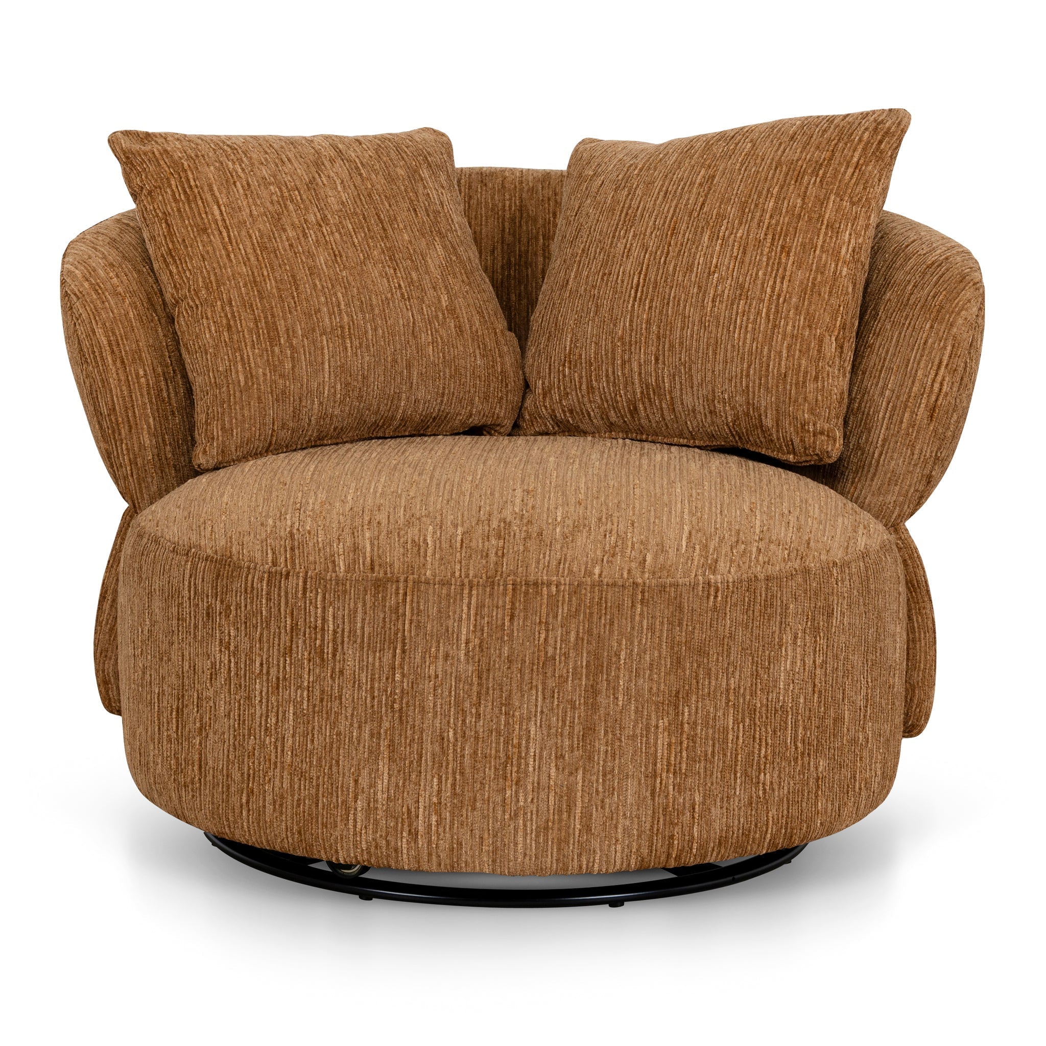 CLC10485-KSO Swivel Lounge Chair - Honey Gold