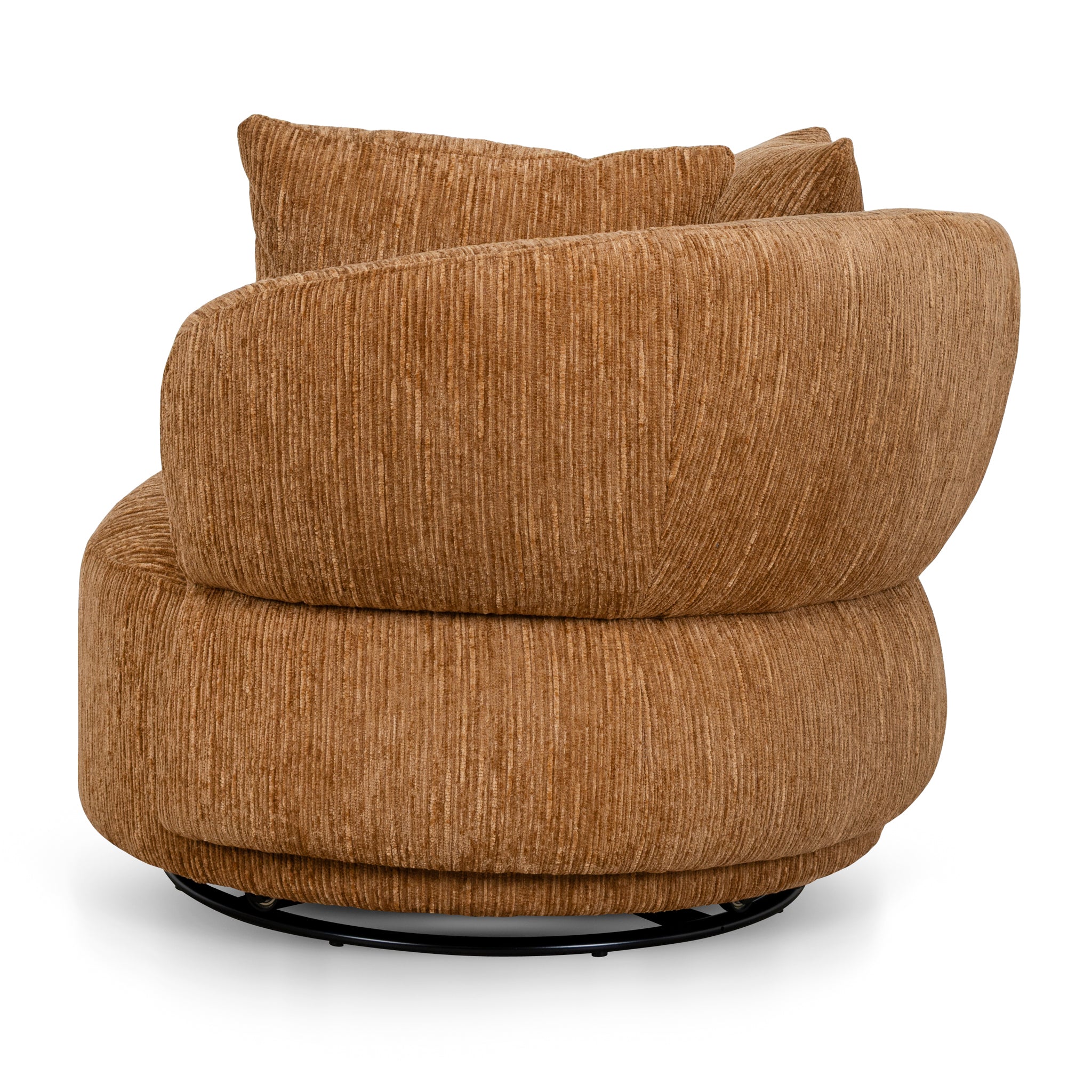 CLC10485-KSO Swivel Lounge Chair - Honey Gold