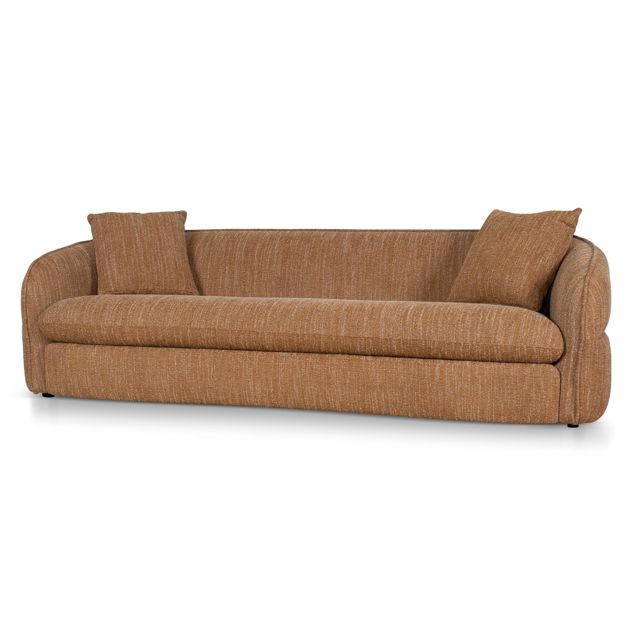 CLC10487-KSO 3 Seater Sofa - Ginger Brown