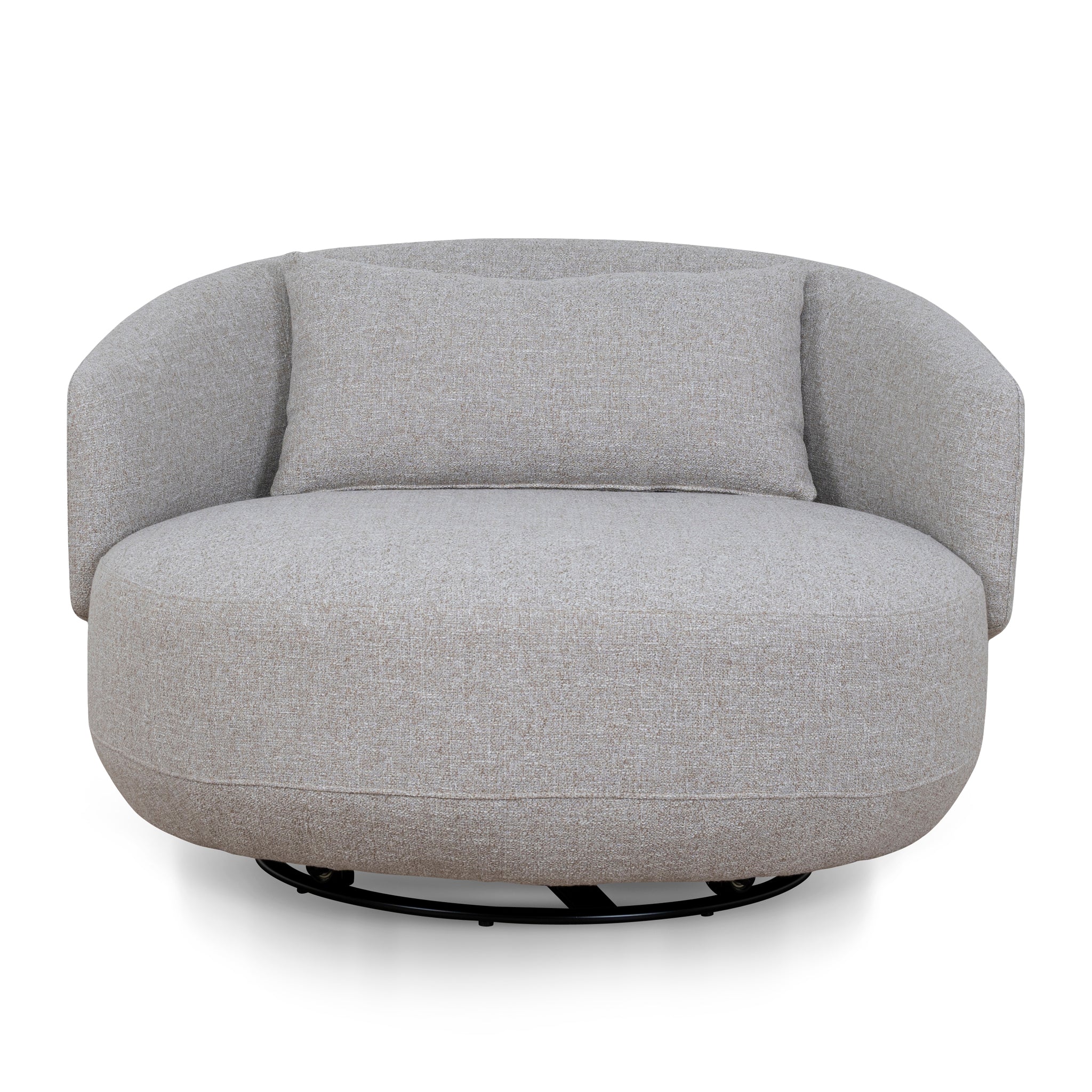 CLC10488-KSO Swivel Armchair - Warm Taupe