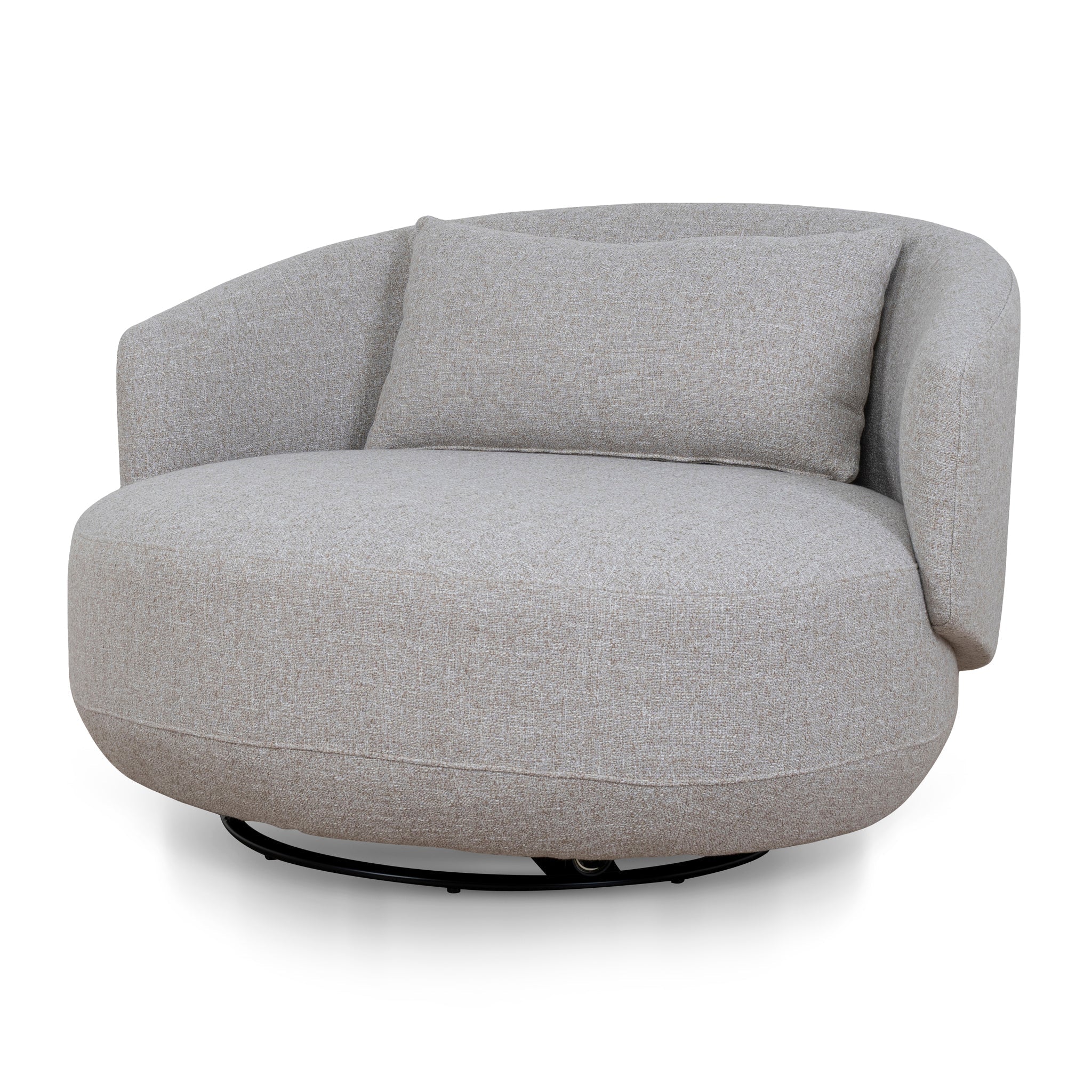 CLC10488-KSO Swivel Armchair - Warm Taupe