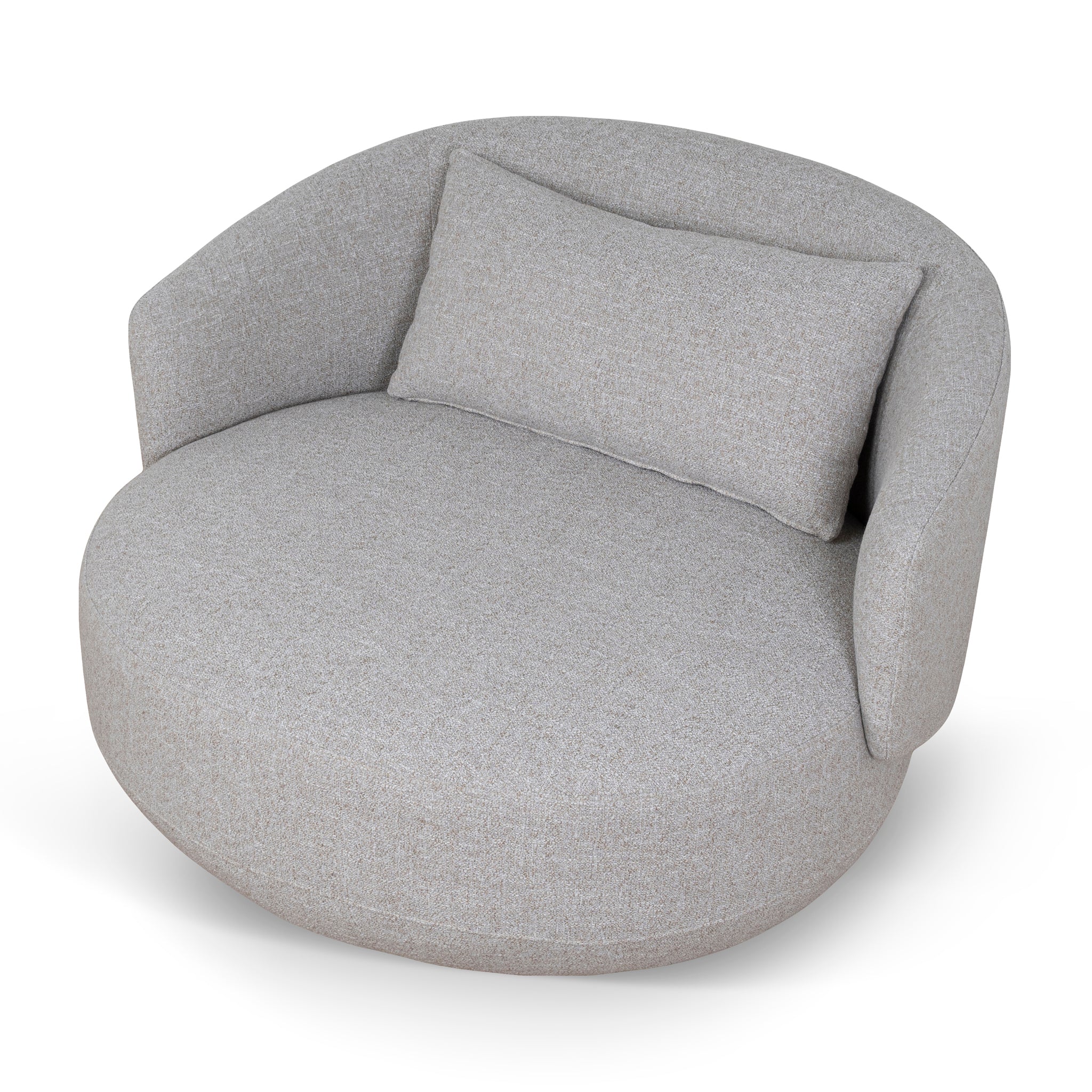 CLC10488-KSO Swivel Armchair - Warm Taupe