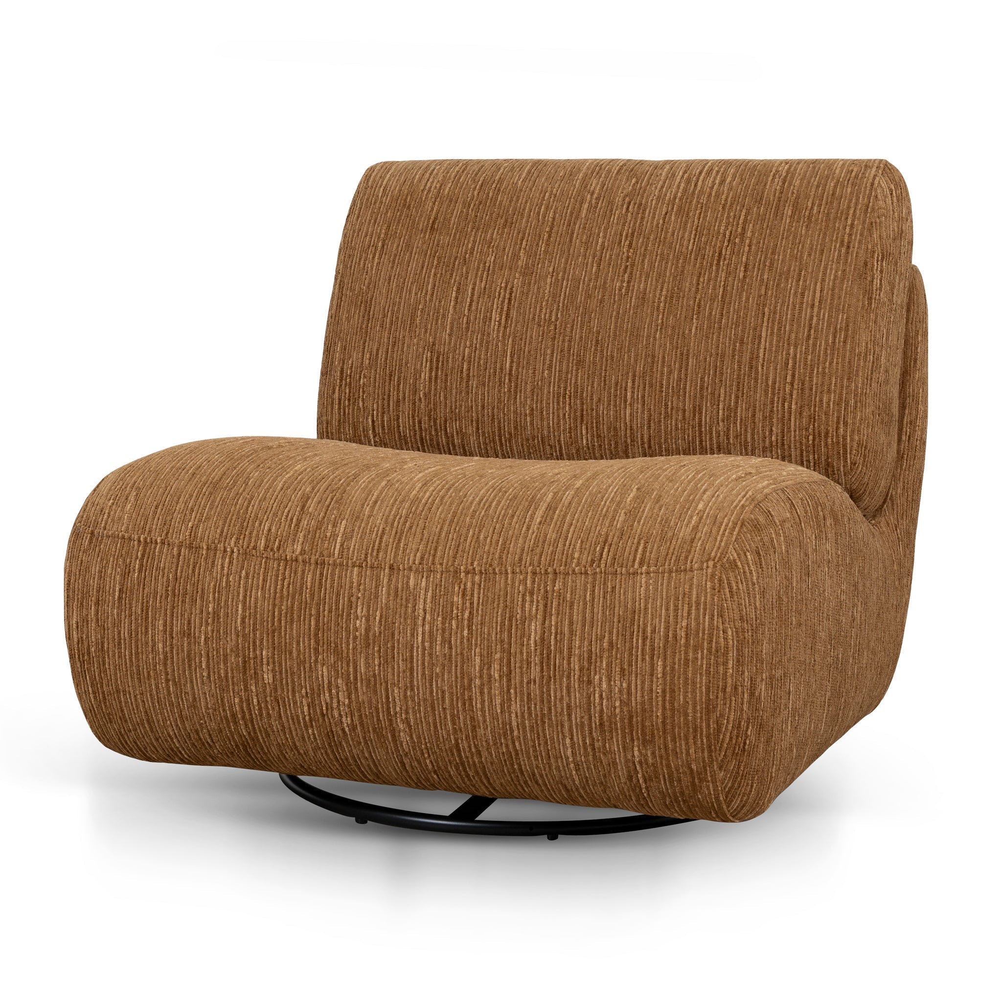 CLC10489-KSO Swivel Lounge Chair - Honey Gold