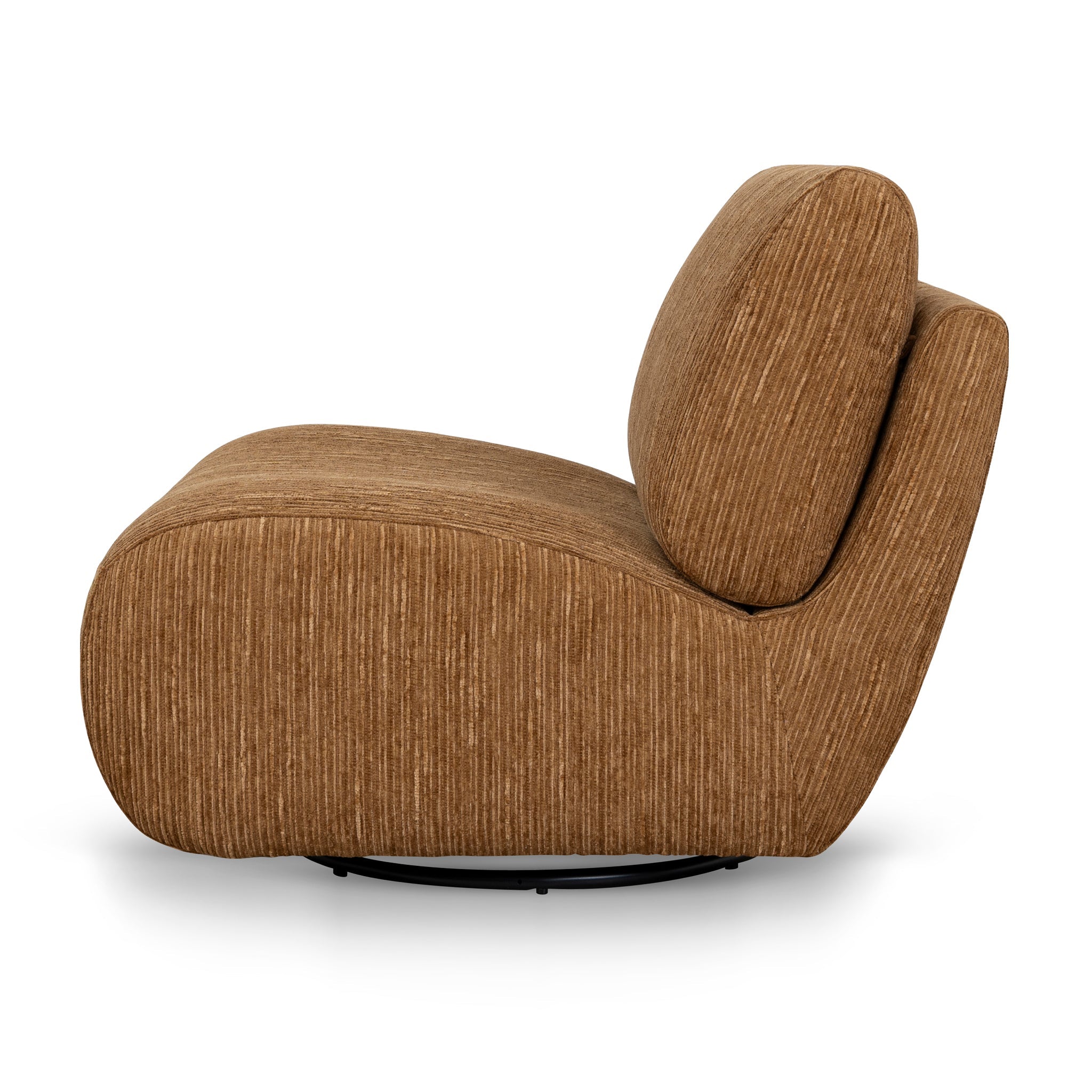 CLC10489-KSO Swivel Lounge Chair - Honey Gold
