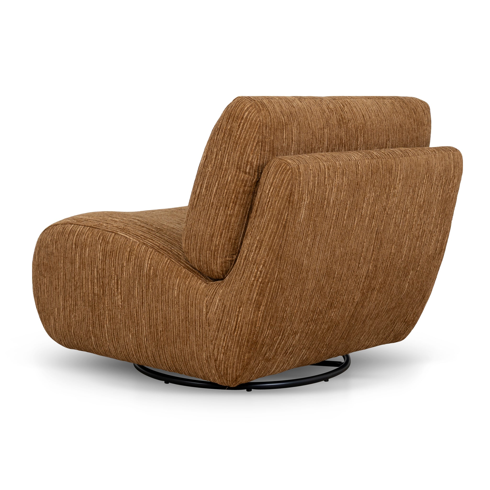 CLC10489-KSO Swivel Lounge Chair - Honey Gold