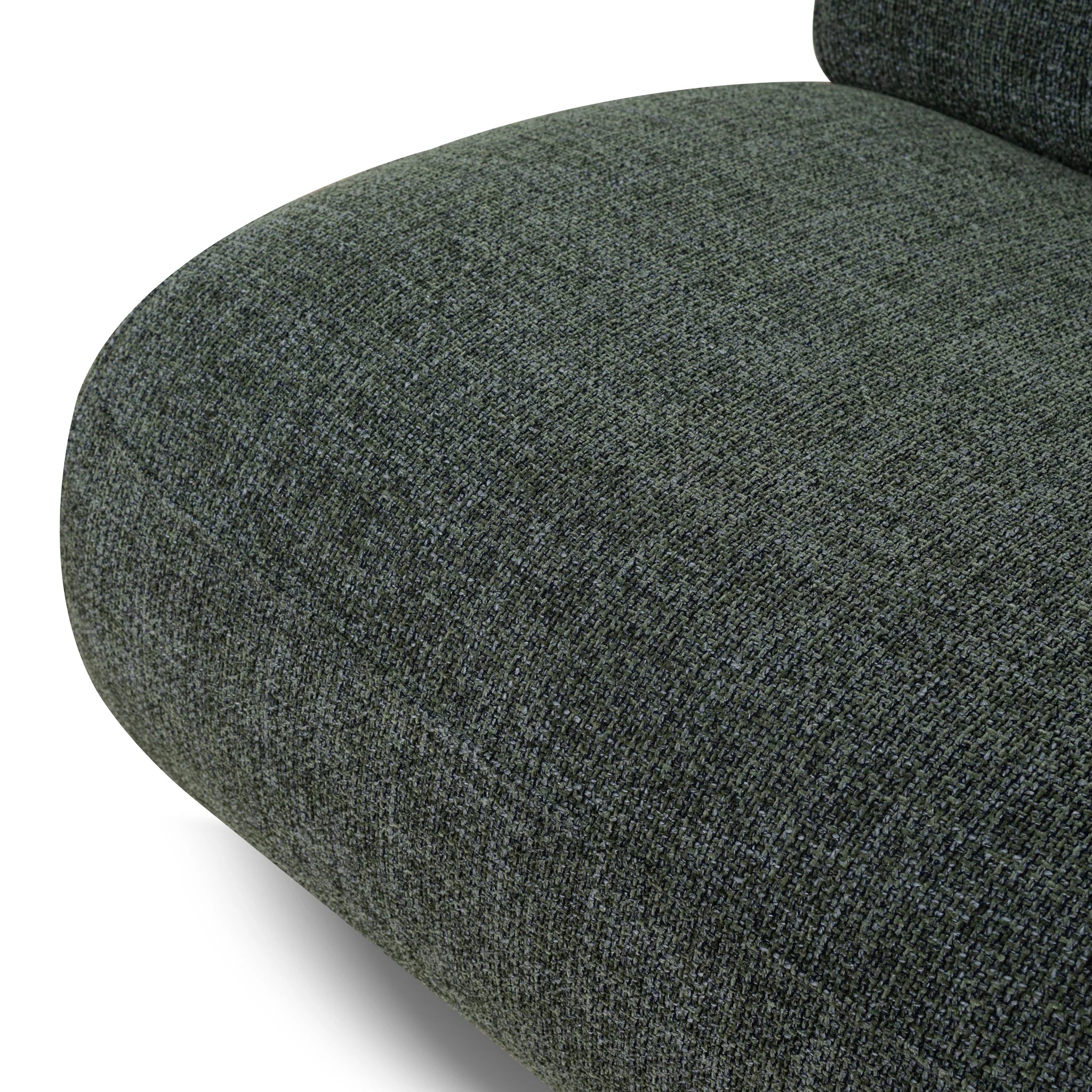 Camora Swivel Lounge Chair - Moss Green