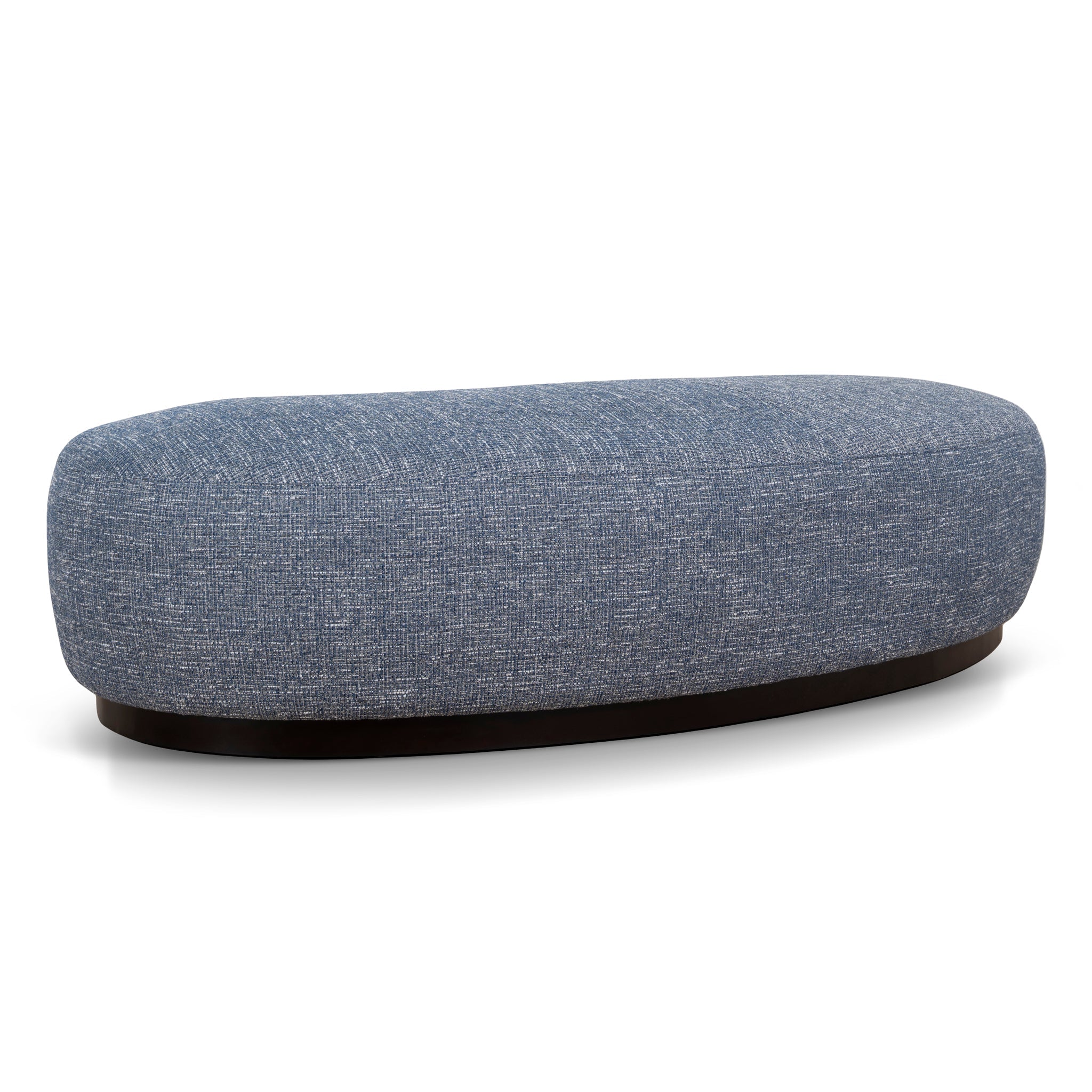 1.8m Long Ottoman - Prussian Blue