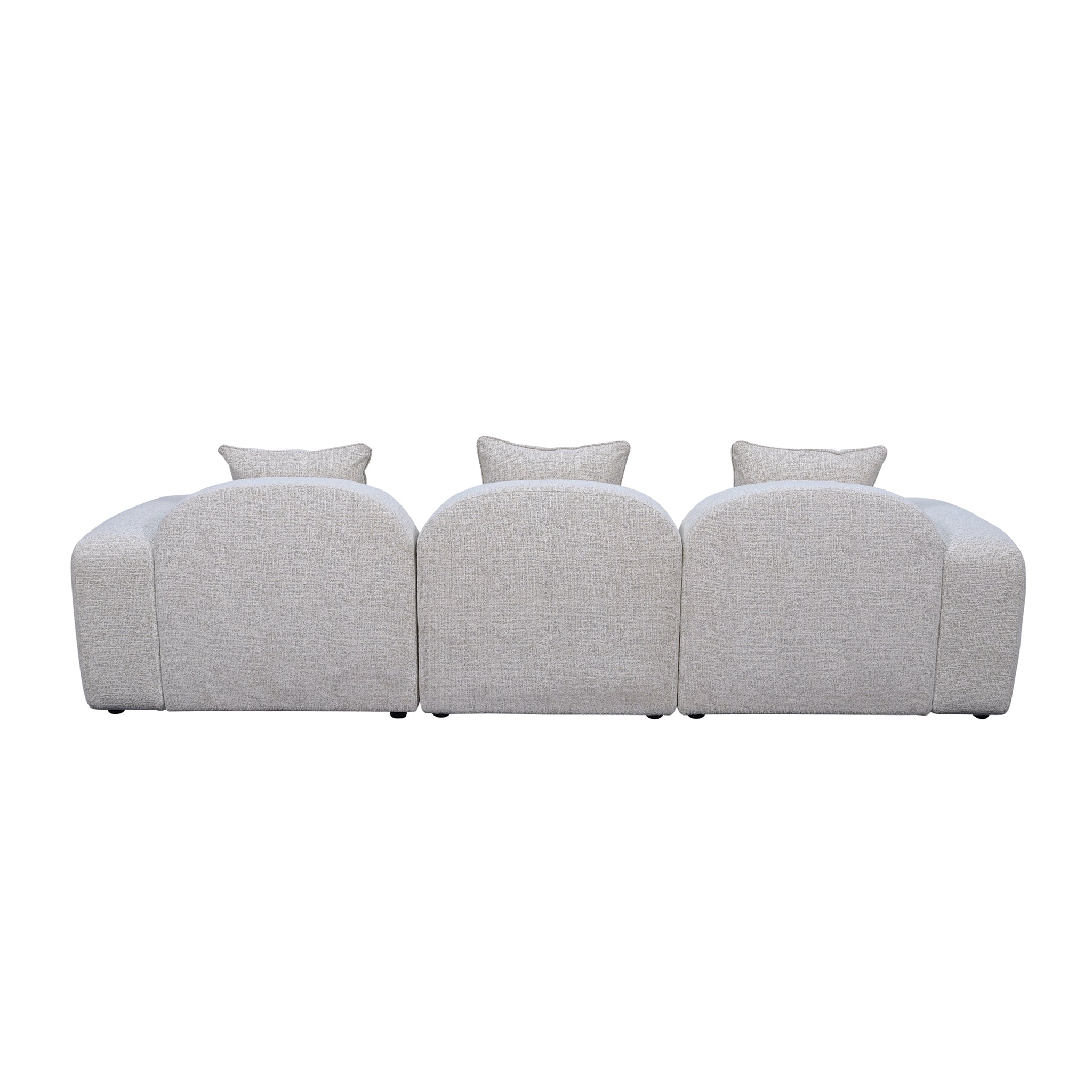 CLC10549-OLS 4 Seater Sofa - Almond Beige