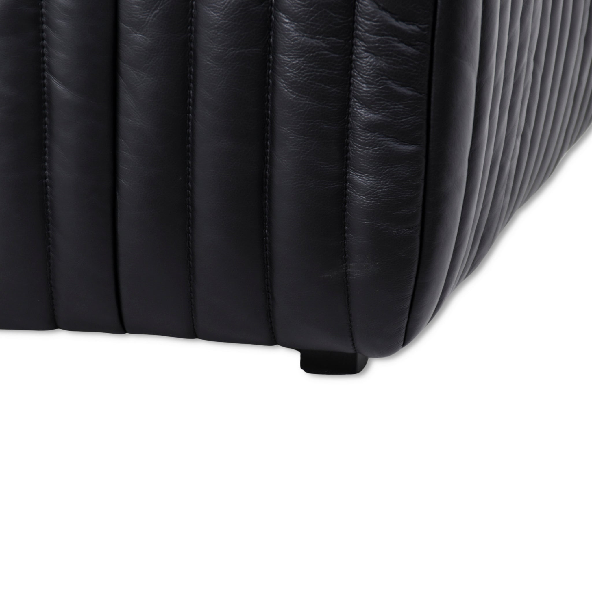 CLC10843-NV Armchair - Black Leather