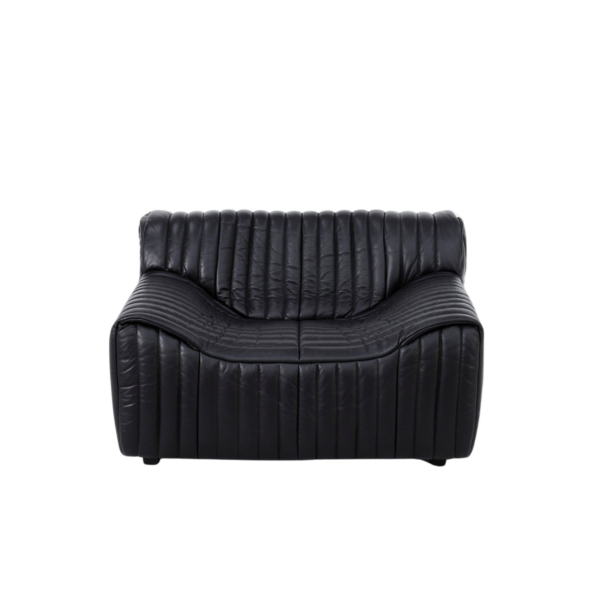 Armchair - Black Leather