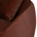 4 Seater Fabric Sofa - Burnt Brown - image 7