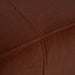 4 Seater Fabric Sofa - Burnt Brown - image 9