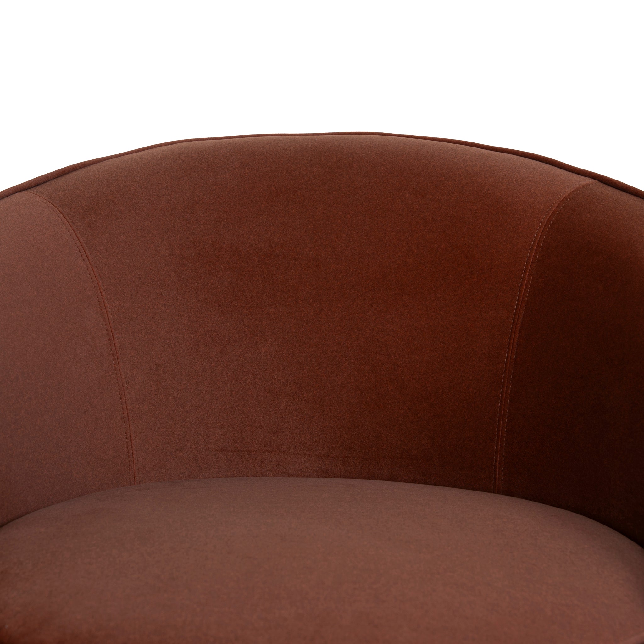 CLC10848-FS Fabric Armchair - Red Bronze